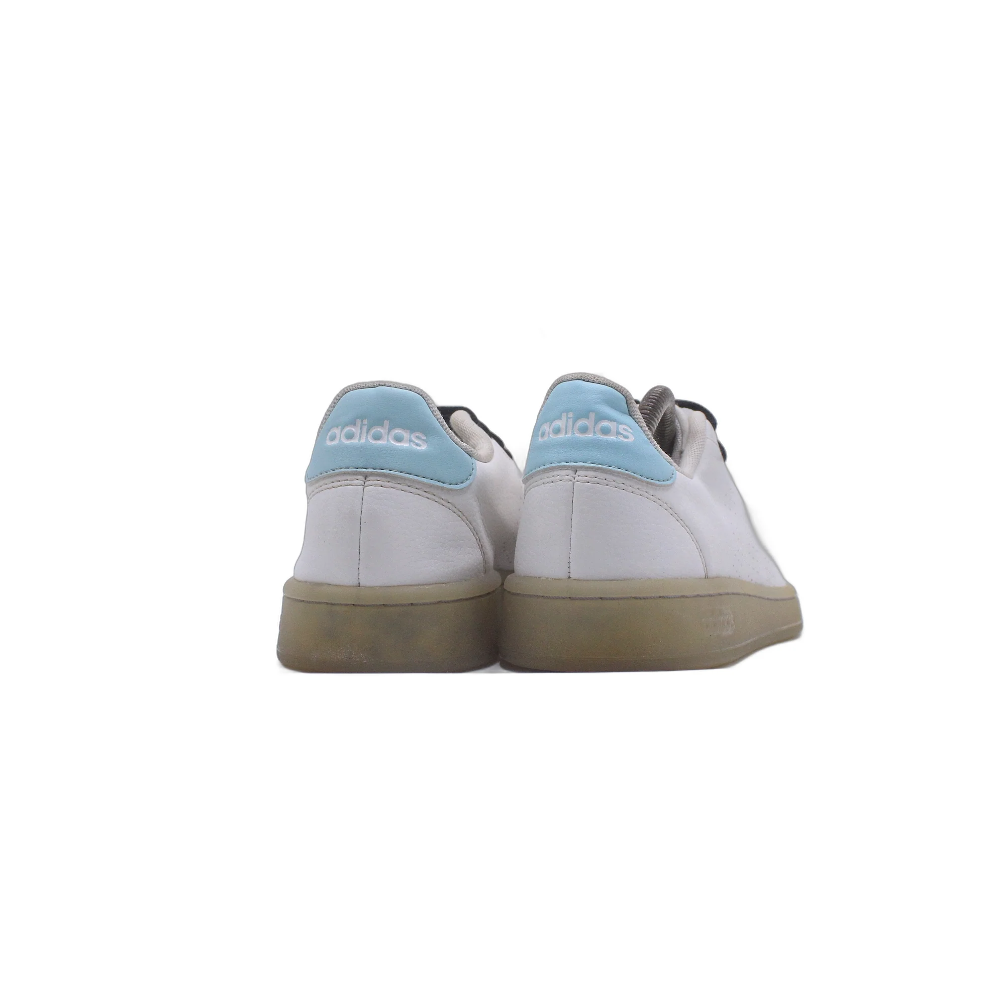 Adidas Advantage White And University Blue Shoe - Image 4