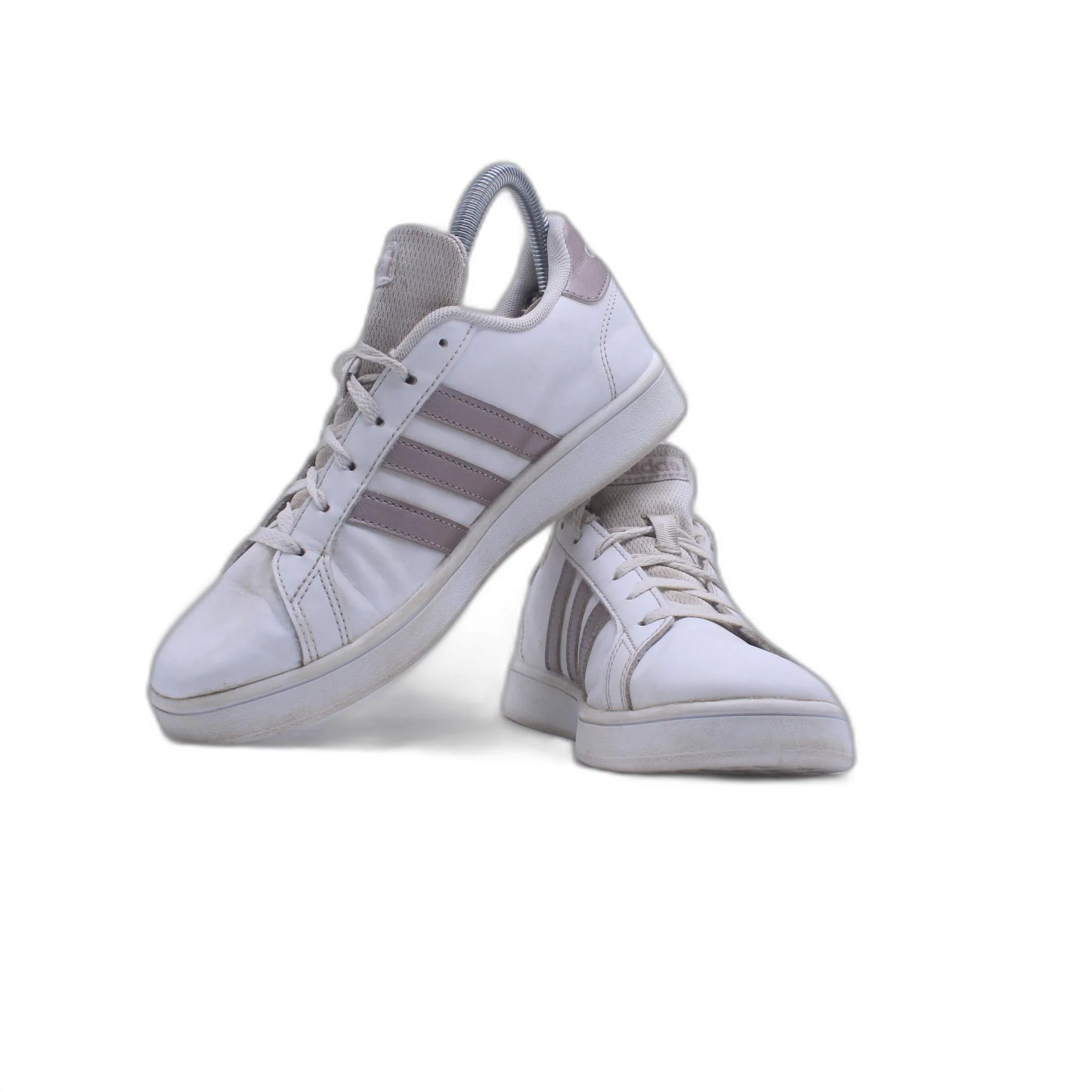 Adidas  Advantage  White Wolf Gray Sneaker - Image 3