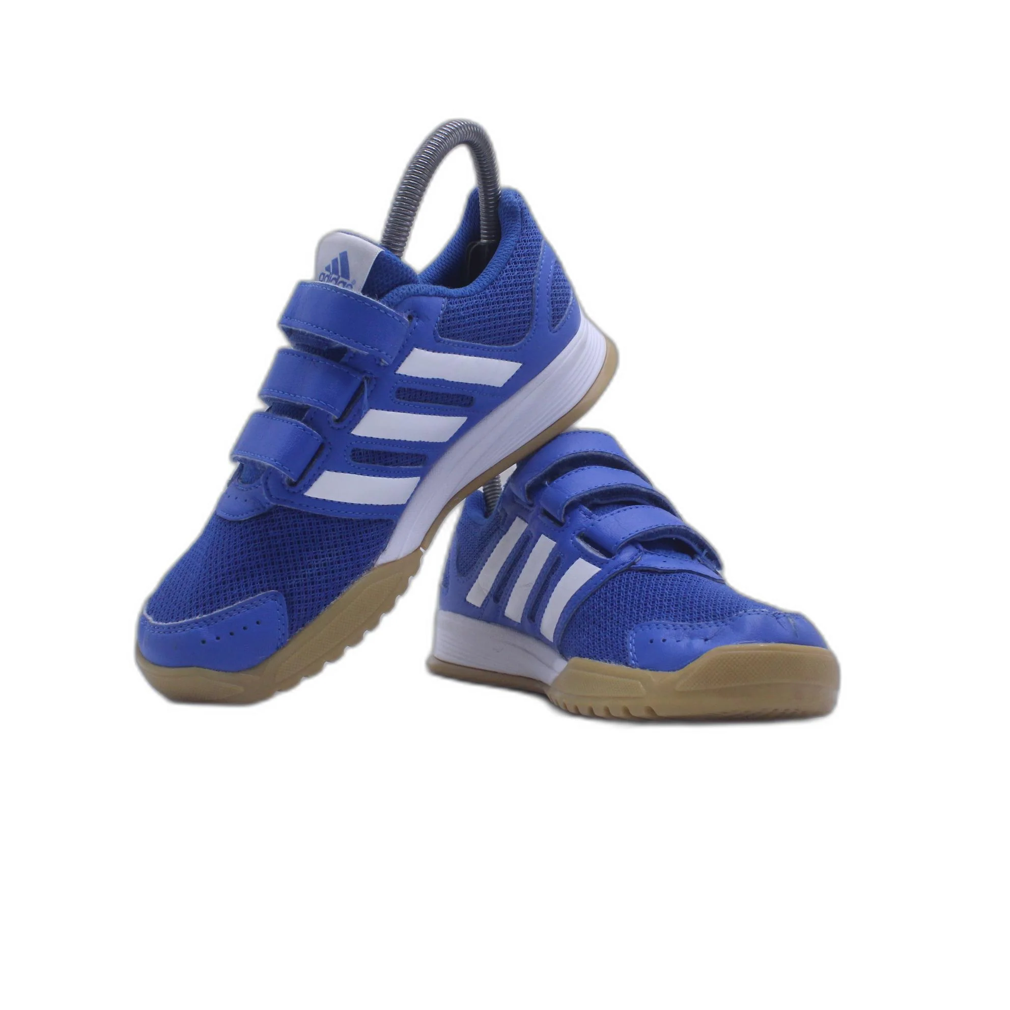 ADIDAS BLUE COURT SHOES - Image 3