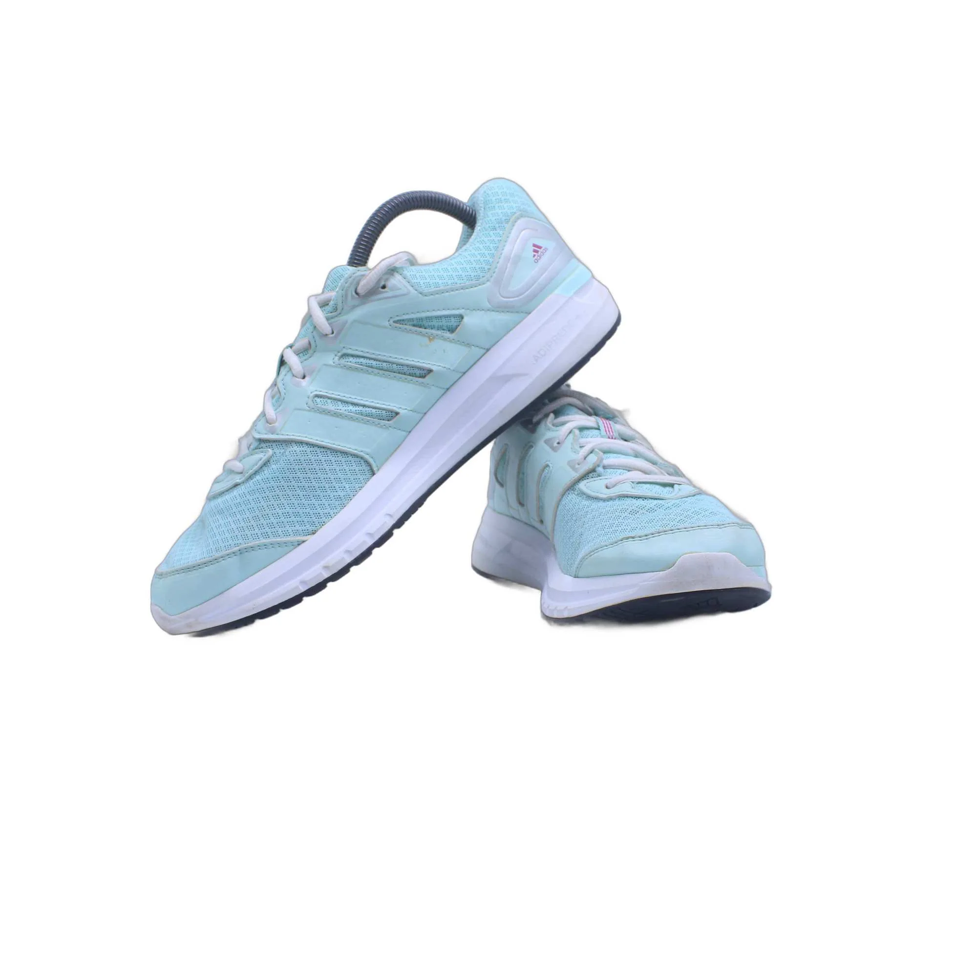 ADIDAS DURAMO 6 Green/ Aqua Athletic Running Tennis Shoe - Image 5