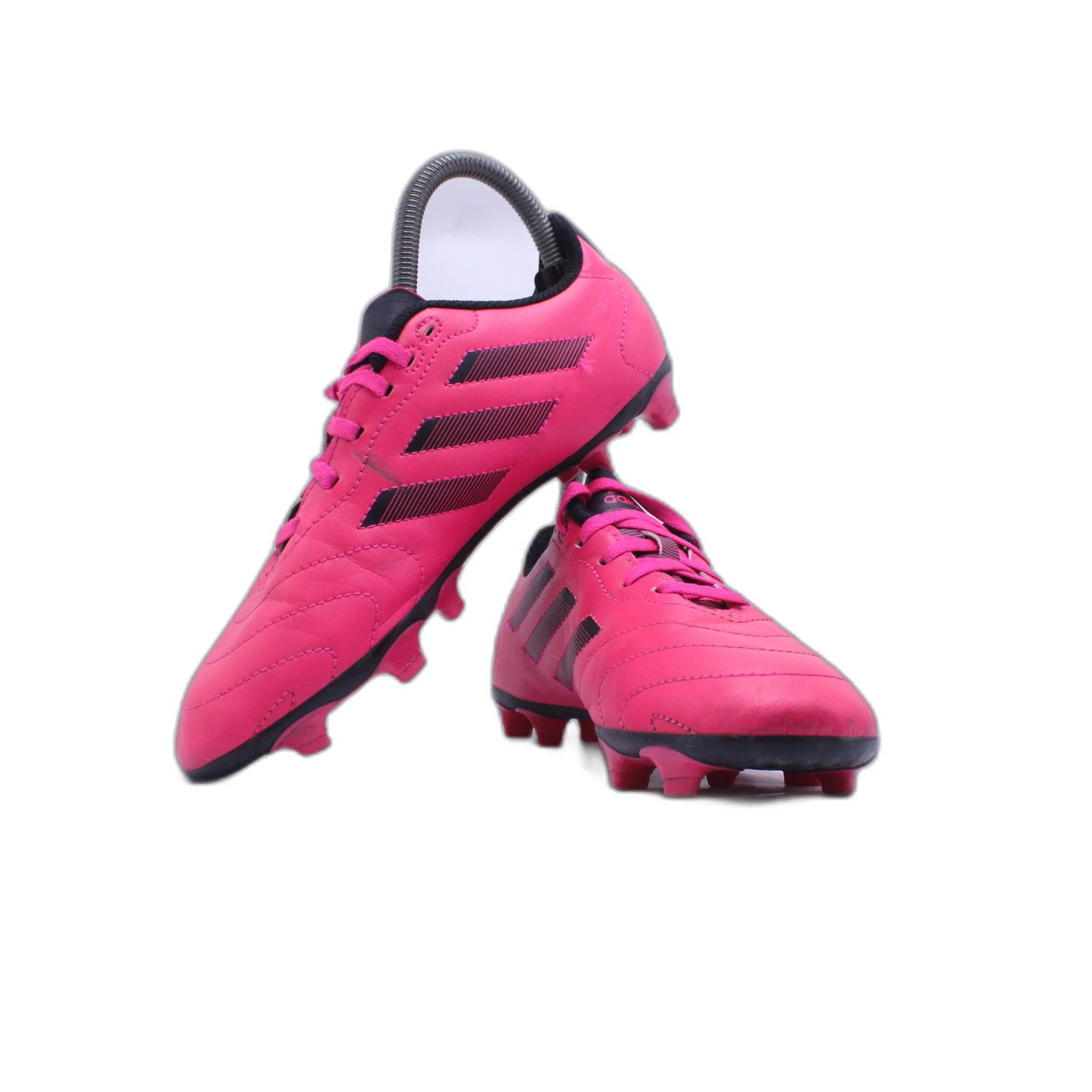 Adidas Goletto VIII FG J Soccer Cleats Youth 4.5 Bright Pink Football Boots - Image 3