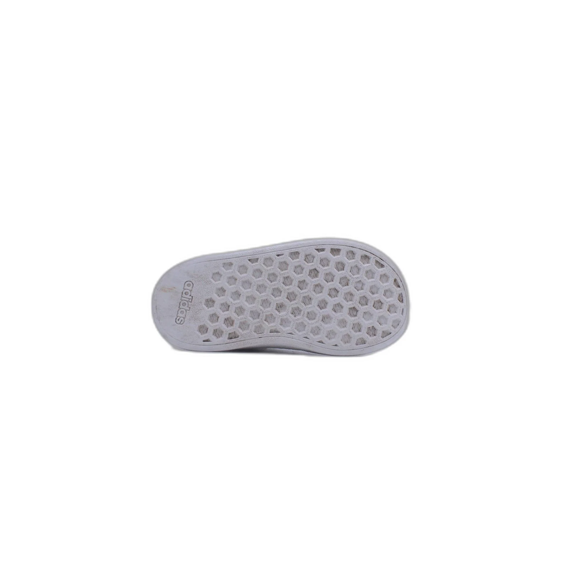 Adidas Grand Court Girls Elastic Lace Sneaker - Image 3