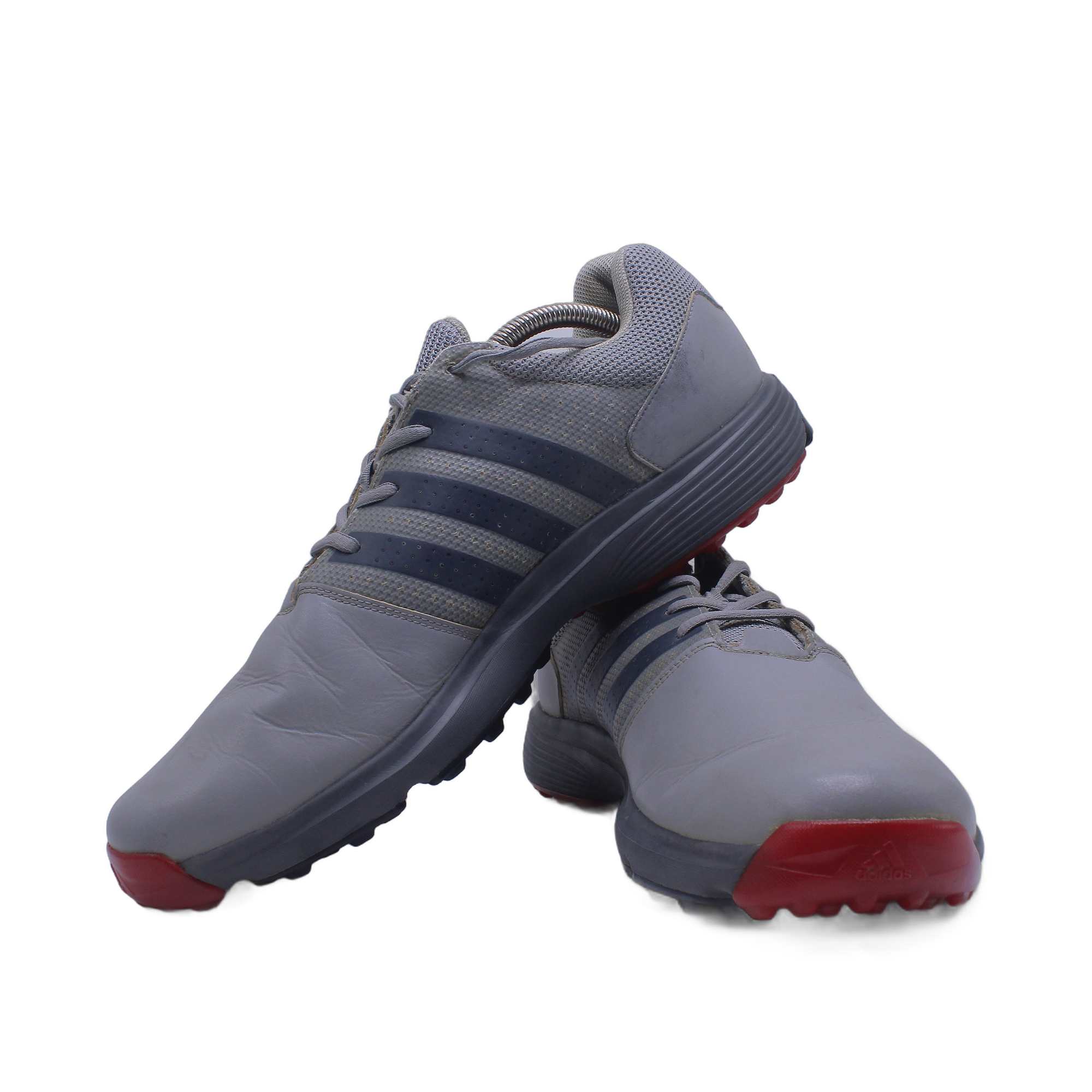 Adidas Mens Tour 360 Traxion Bounce Q44714 Gray Spikeless Golf Shoe - Image 5