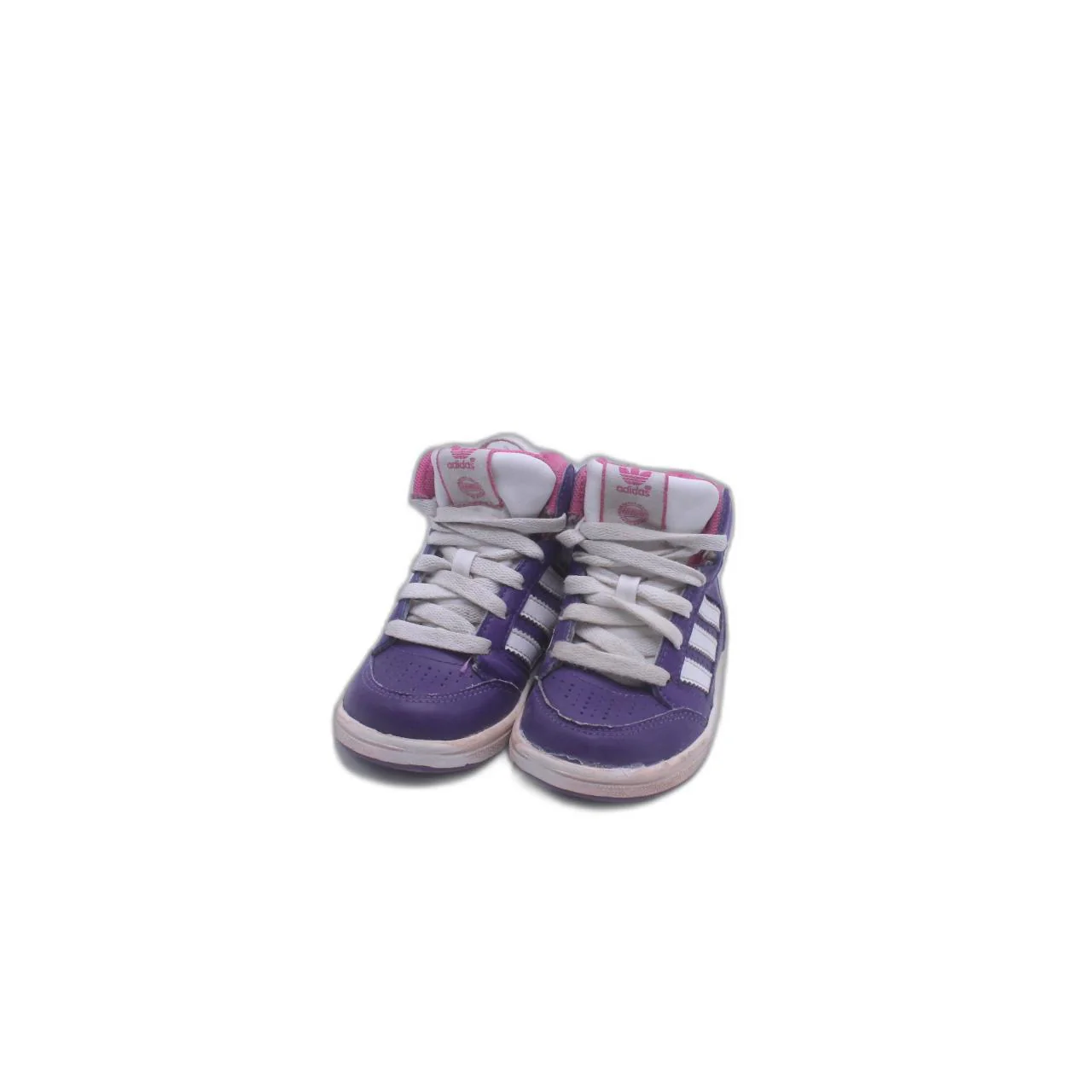 ADIDAS NEO RALEIGH PURPLE PLAID MID TOP SNEAKER - Image 5