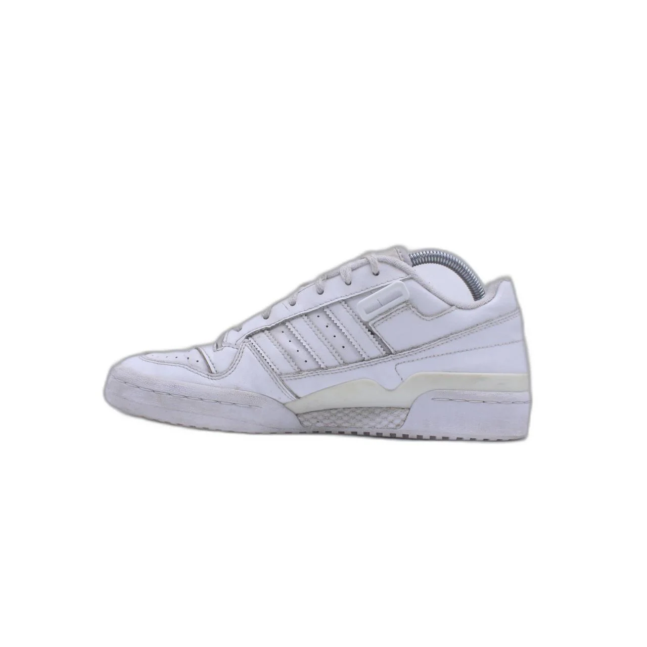 Adidas Originals Forum Mid Top Cloud White Shoe - Image 2
