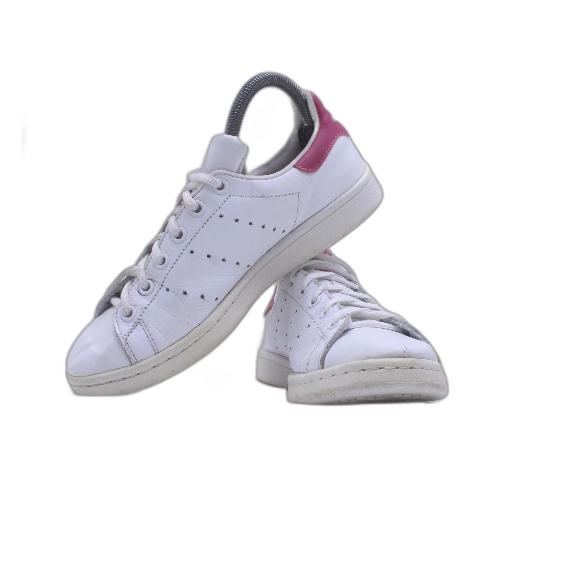ADIDAS Originals STAN SMITH J GS White / Pink Sneaker - Image 5