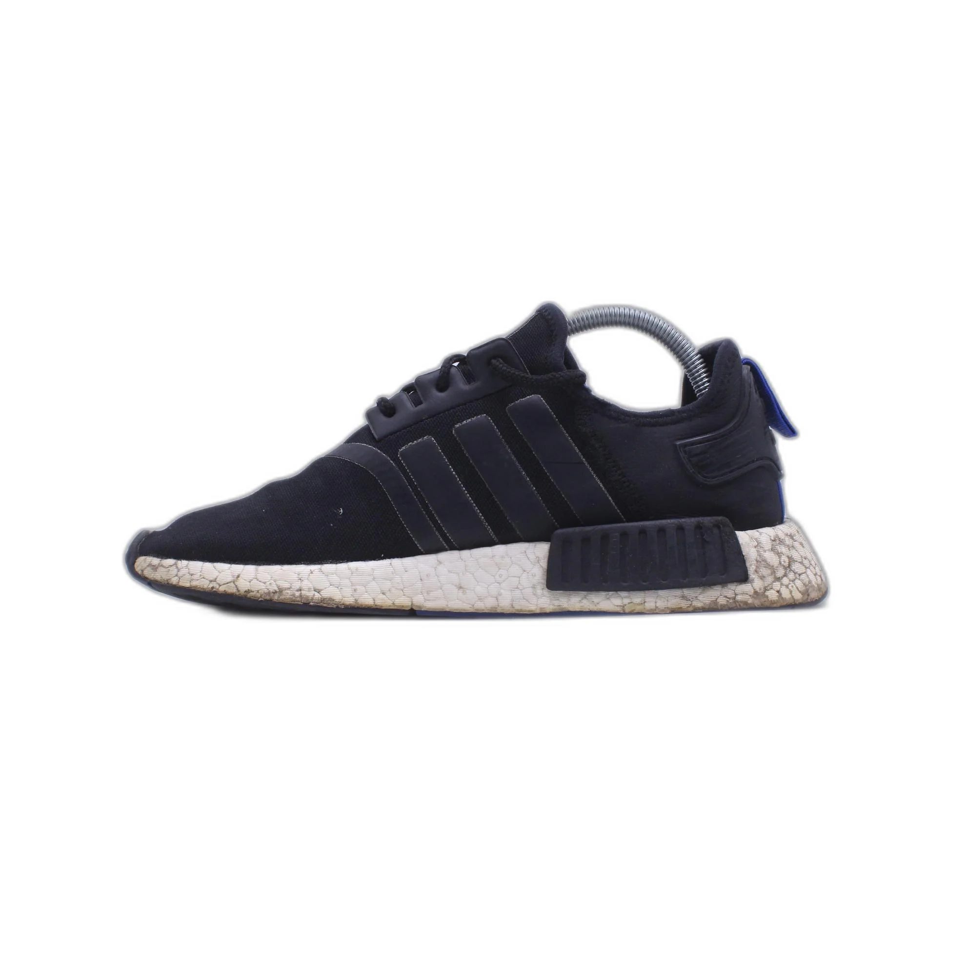 Adidas Shoes Mens R1 Boost Athletic Sneakers F97579 Black Suede Lace Up - Image 2