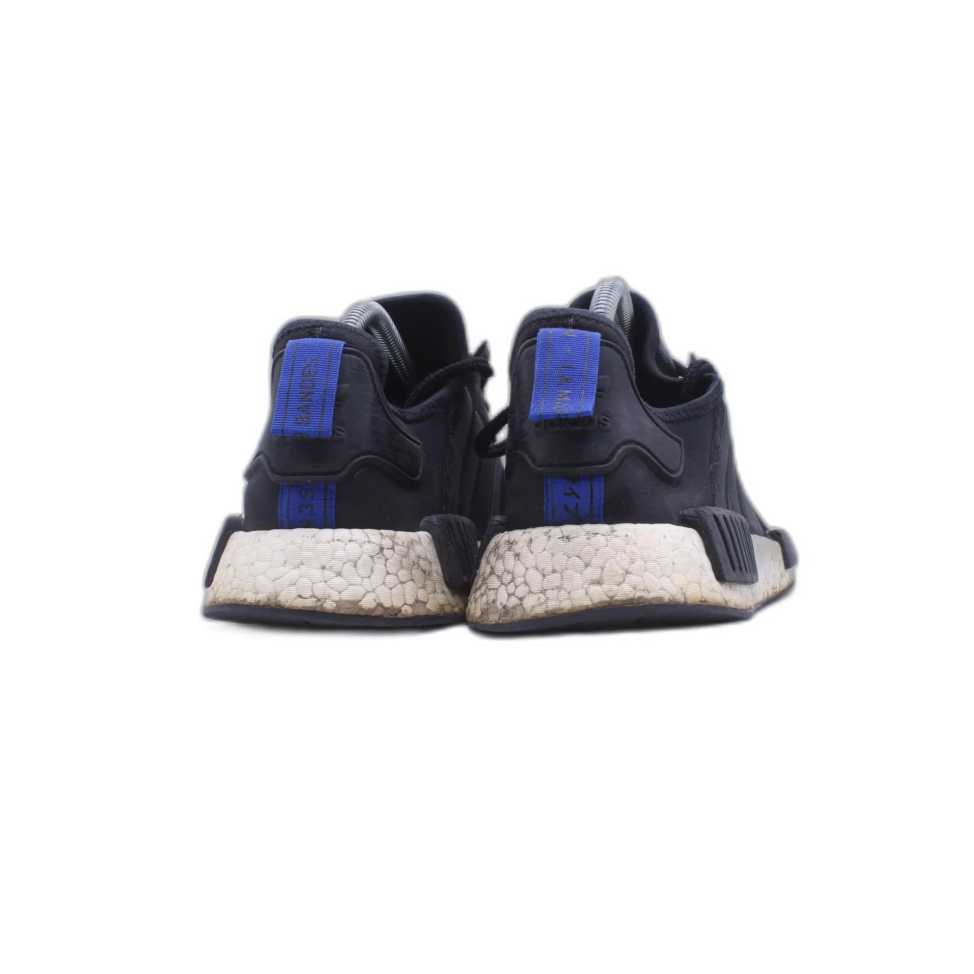 Adidas Shoes Mens R1 Boost Athletic Sneakers F97579 Black Suede Lace Up - Image 4
