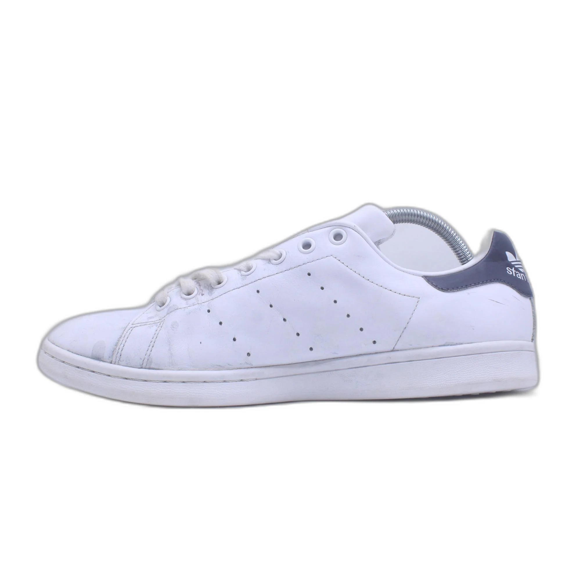 Adidas Stan Smith White Navy Men's Sneakers - Image 2