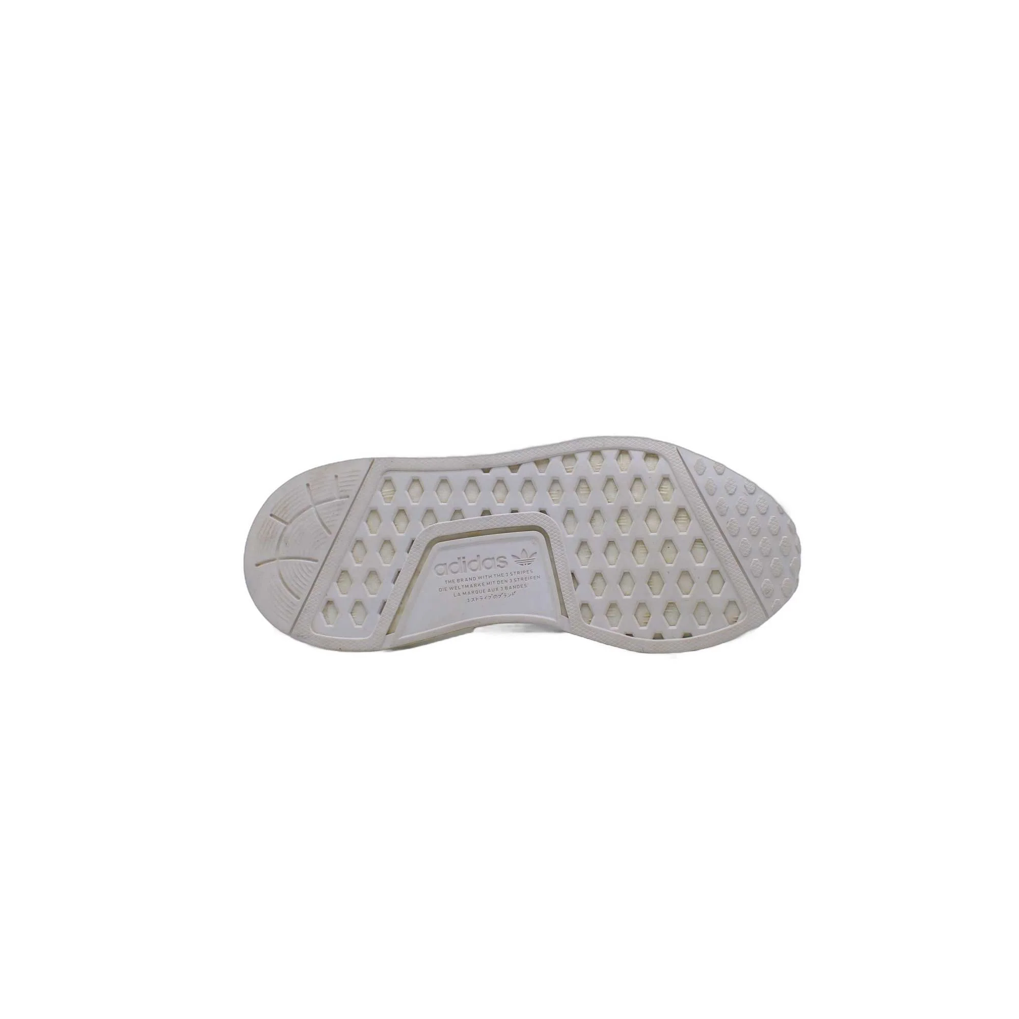 Adidas Trainers NMD R1 Primeblue Cloud White Womens Running Shoe - Image 3