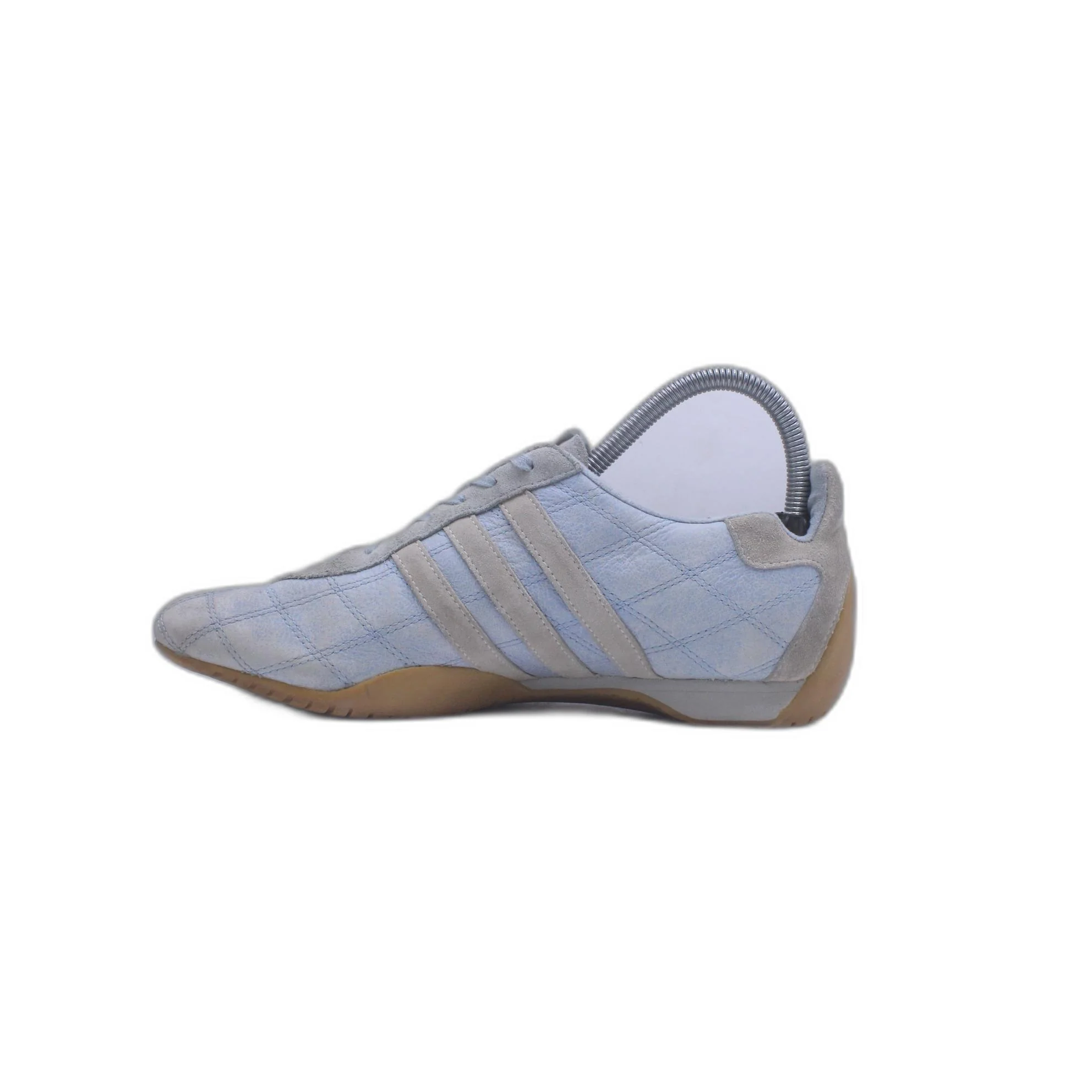 Adidas Tuscany Baby Blue Leather Shoes - Image 2