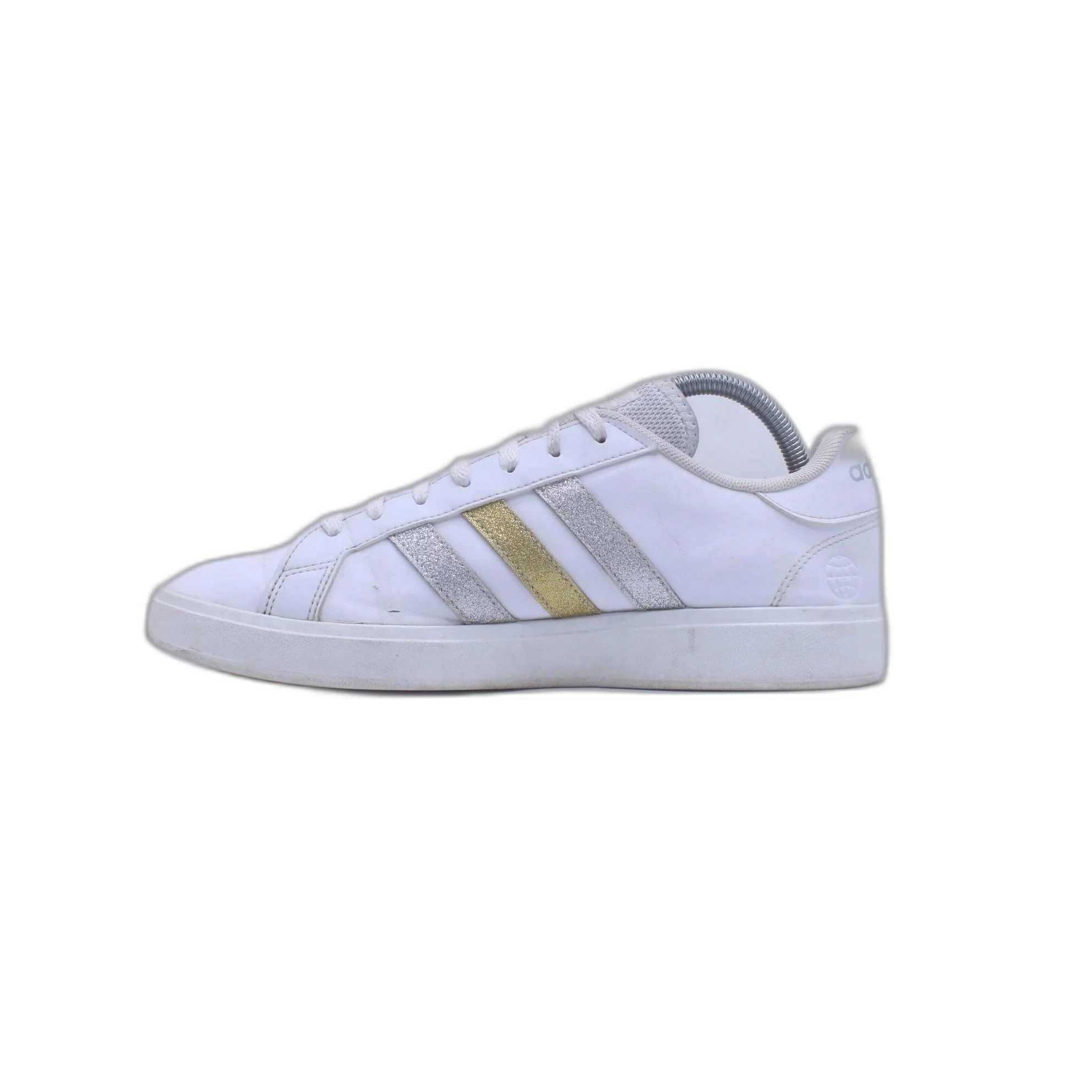 Adidas Women White Shoe - Image 2