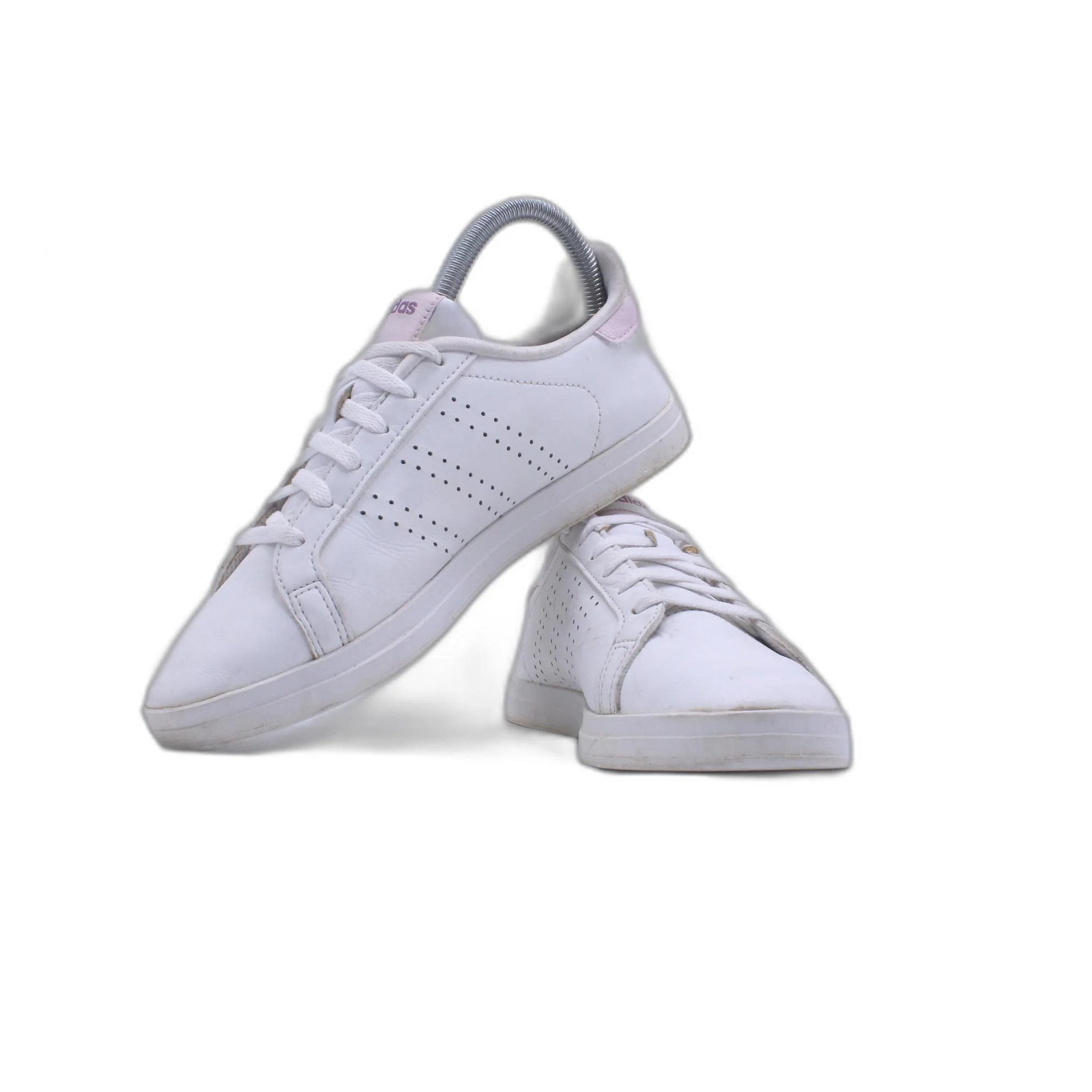 Adidas Womens Advantage White Casual Shoe - Image 5