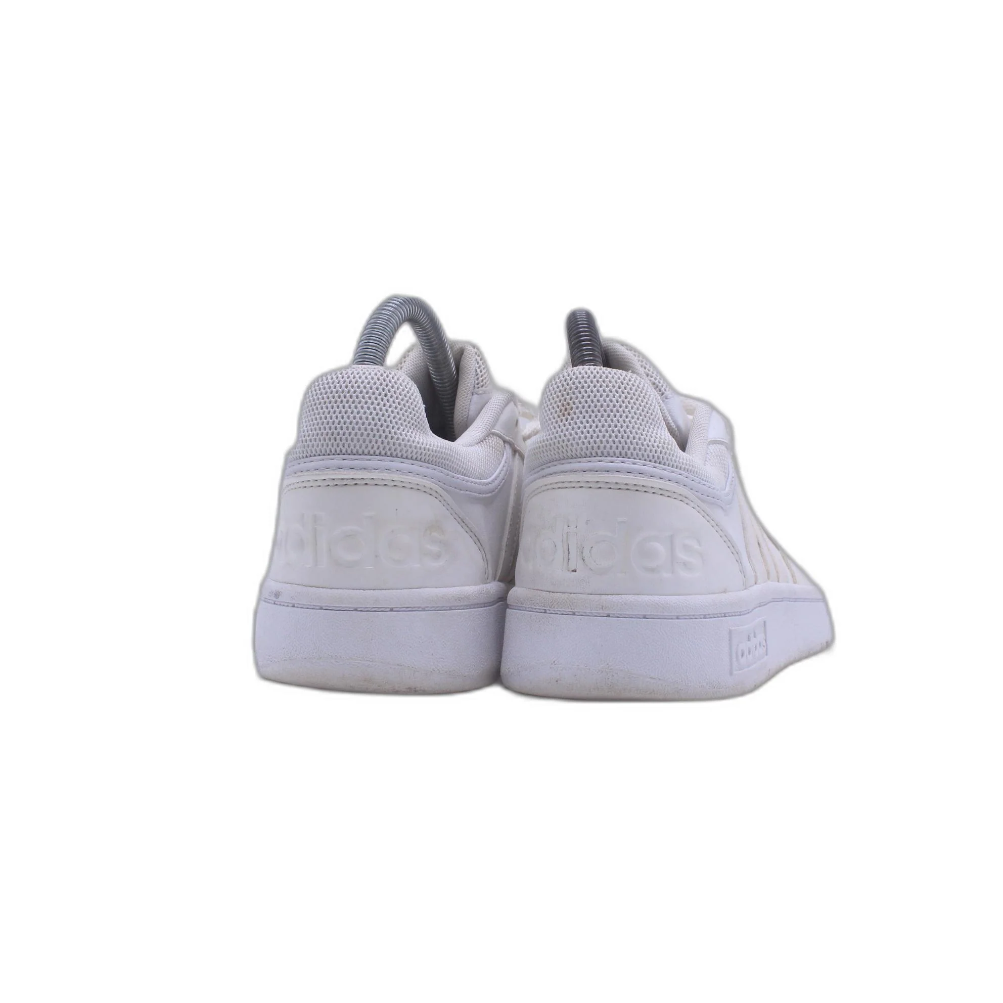 Adidas Women's Hoops 3.0 Mid White Shoe - Image 4