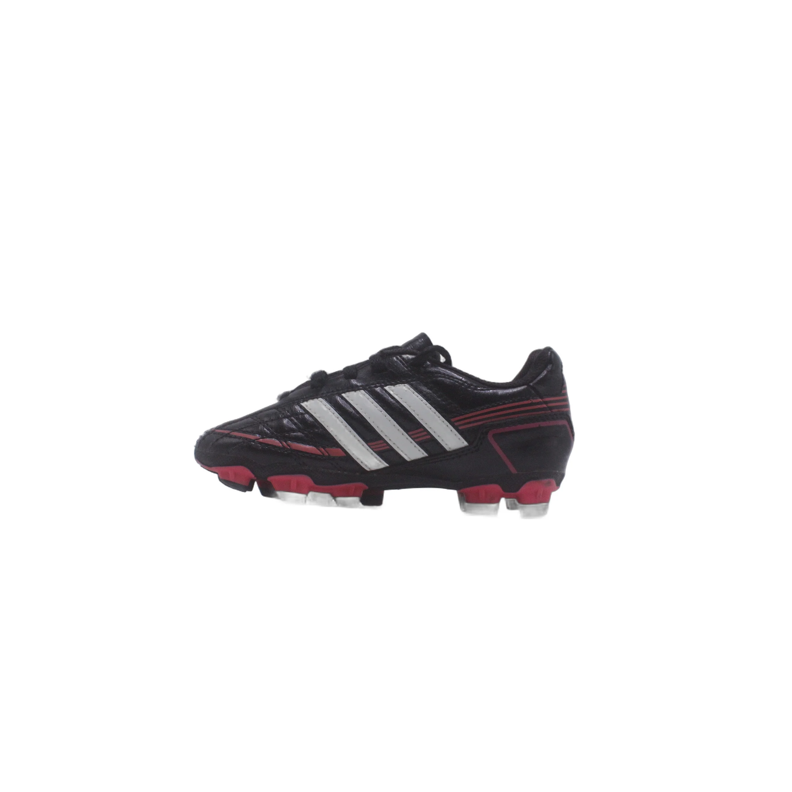 Adidas Youth Puntero VI TRX FG G40150 Black/Red Soccer Cleat - Image 2