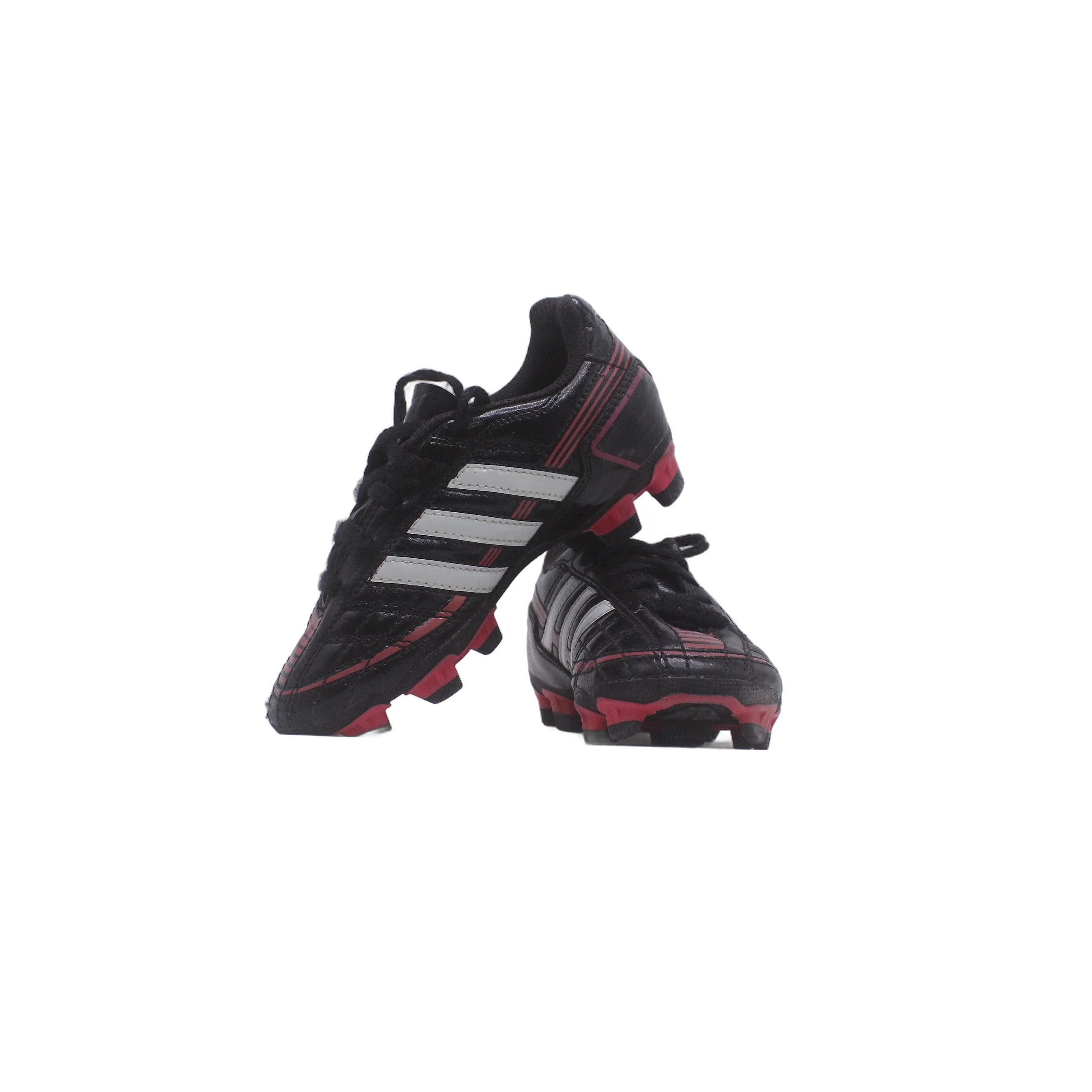 Adidas Youth Puntero VI TRX FG G40150 Black/Red Soccer Cleat - Image 5