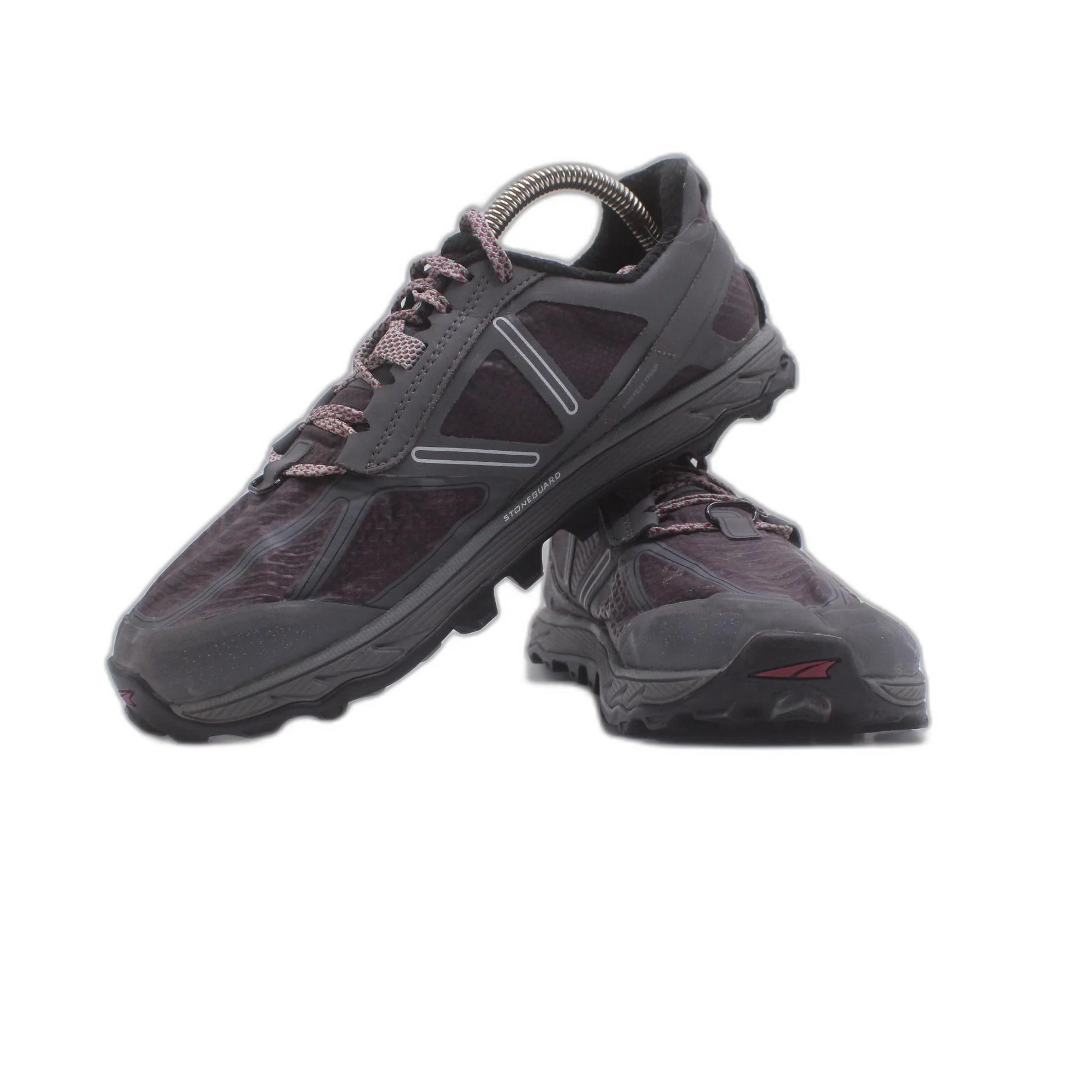 Altra Lone Peak 4 Gray Purple Trail Running Hiking Shoe - Image 5