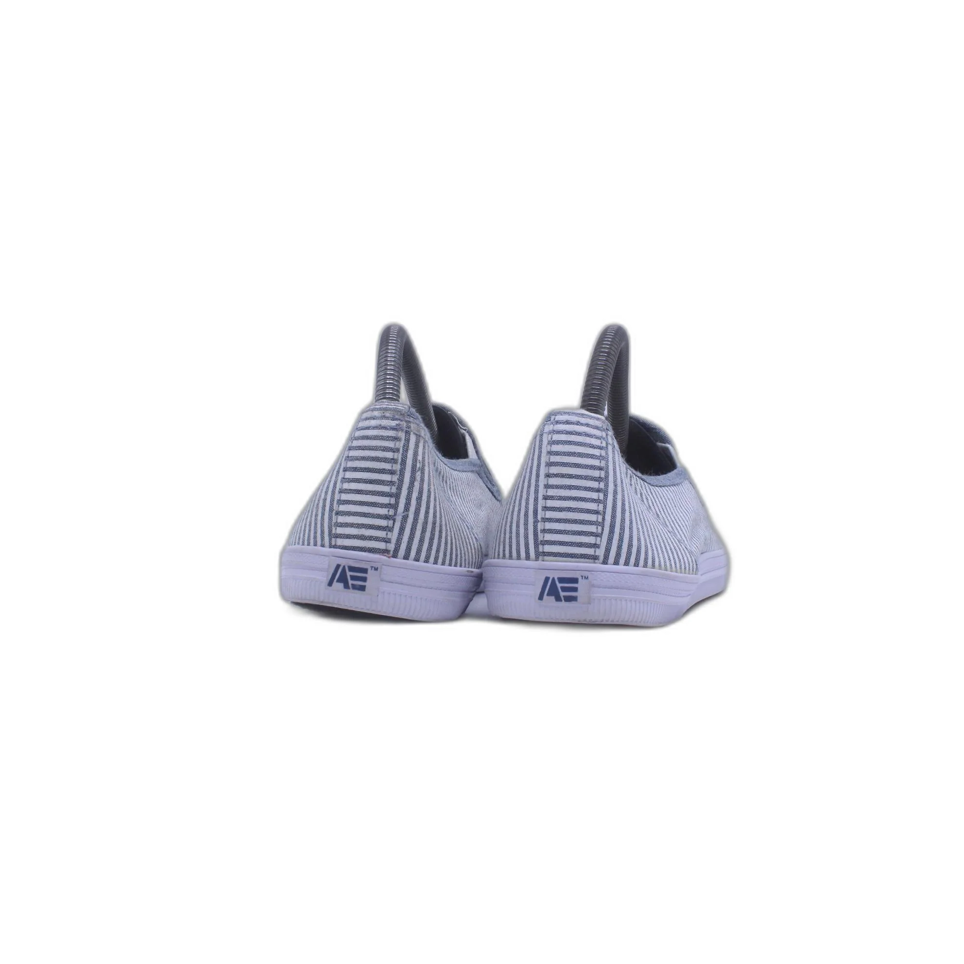 American Eagle Black & White Slip-on Zip-up Shoe - Image 4
