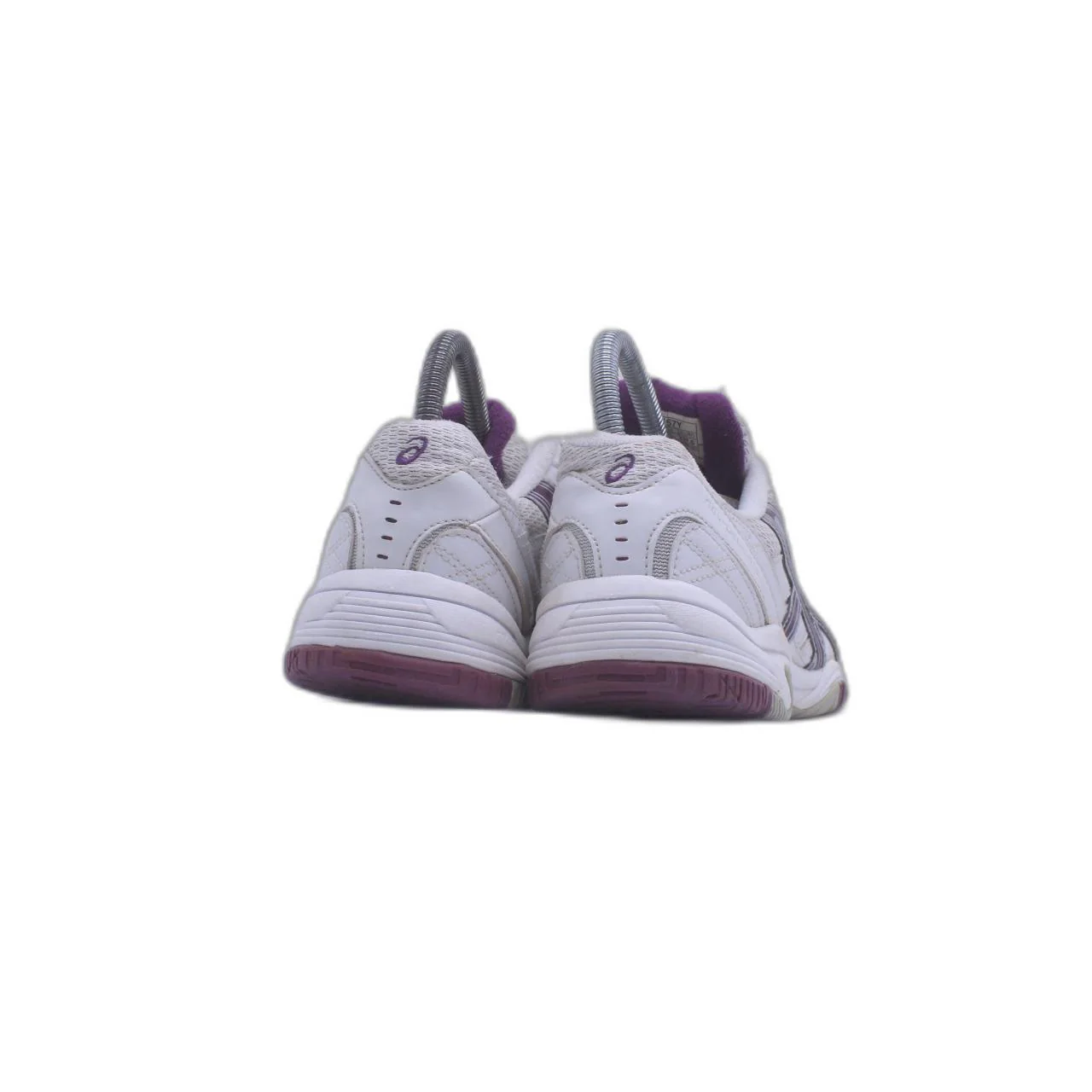Asics EX89 x Needles White Purple Grey Court Shoe - Image 4