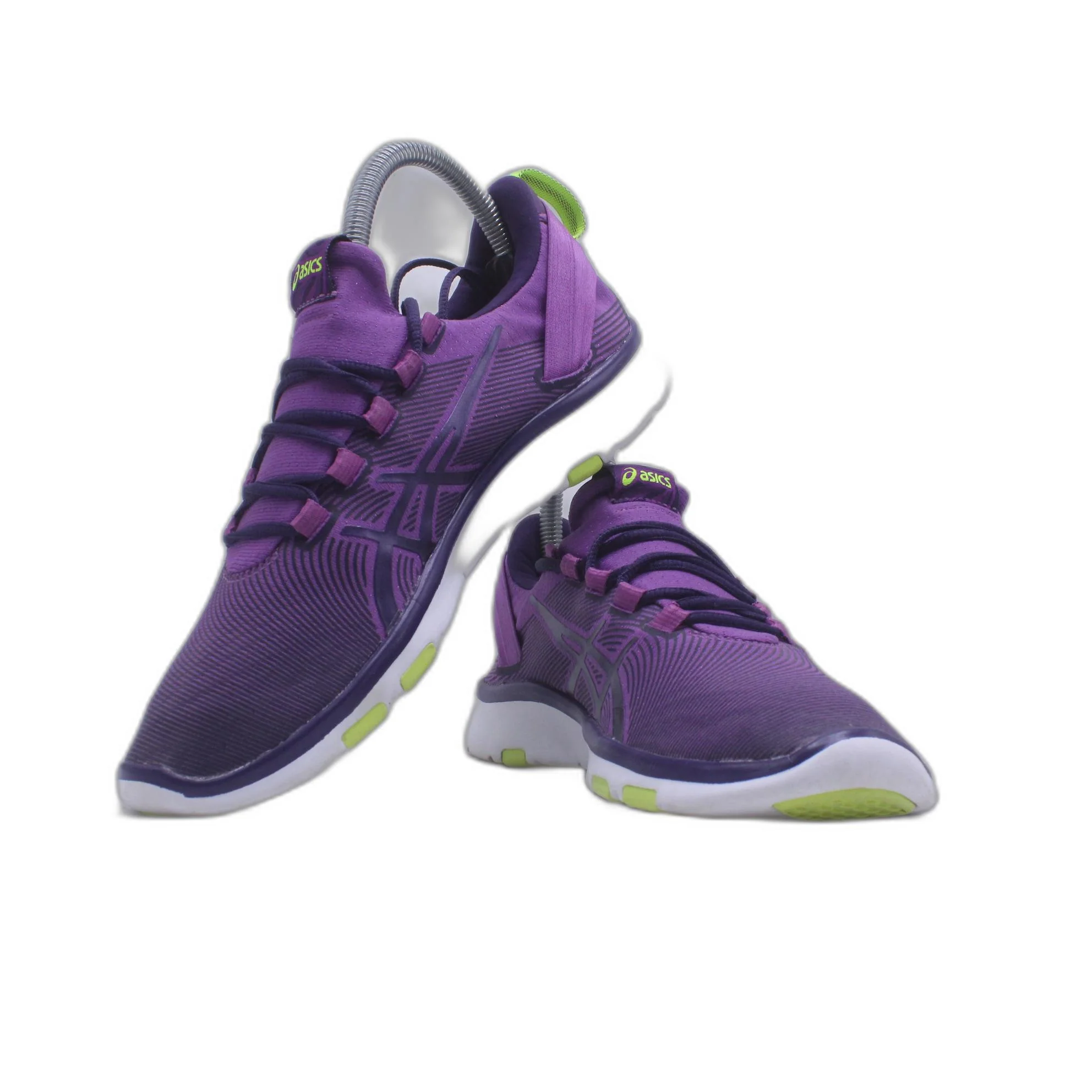 Asics GEL Flytefoam Purple Mesh EVA 6 Eyelet Lace Women Training Sneakers - Image 3