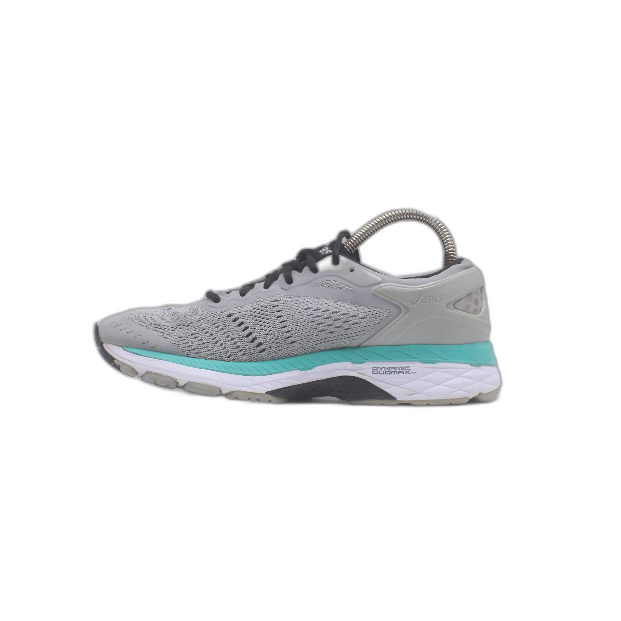Asics Womens Gel Kayano 24 Gray Black Running Shoe - Image 2