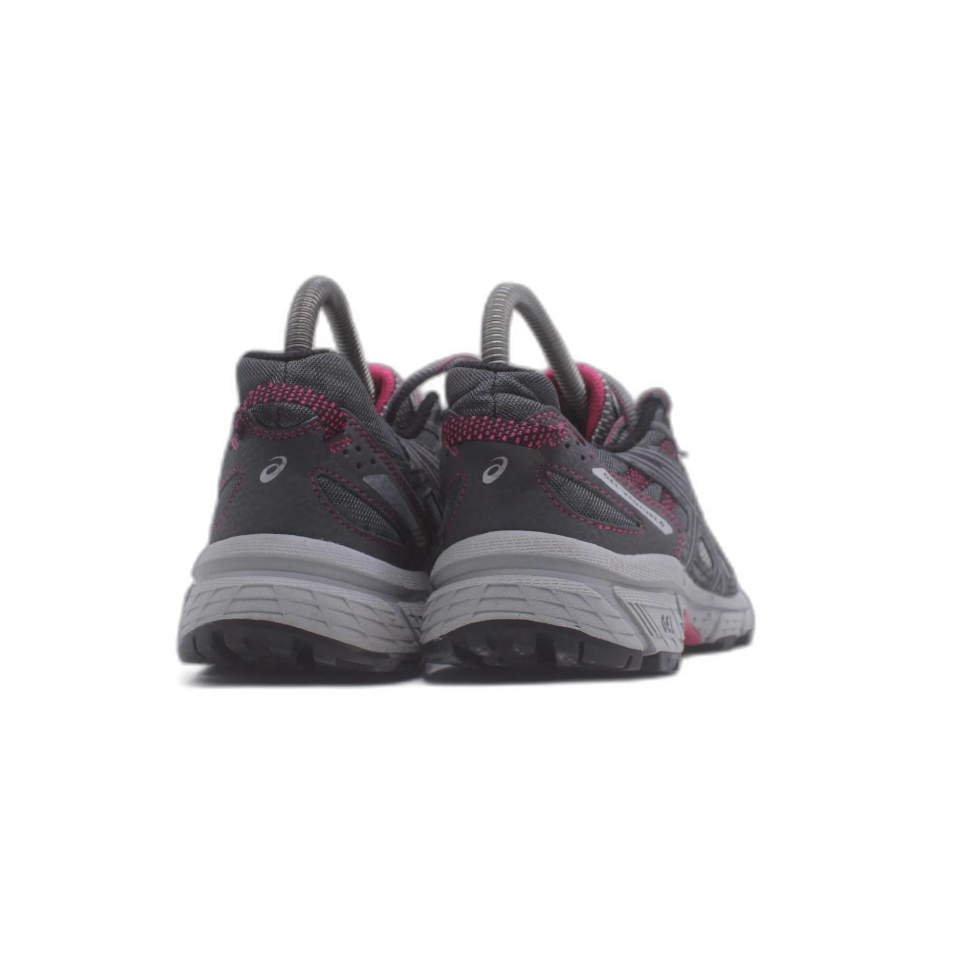 Asics Women's Gel Venture 6 Trail Running Charcoal Gray Shoe - Image 4