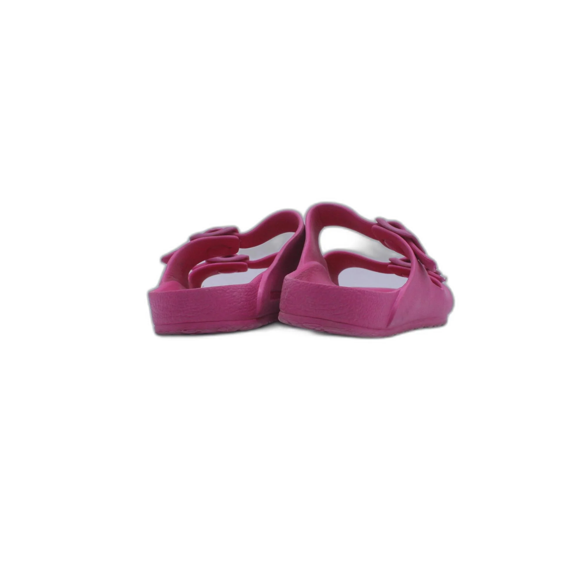 Birkenstock Kids Pink Rubber Slide - Image 4