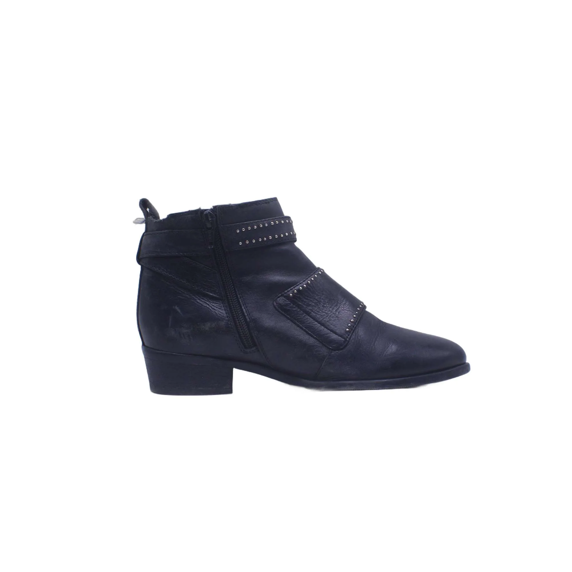 Bronx Studded Leather Ankle Bootie - Image 2