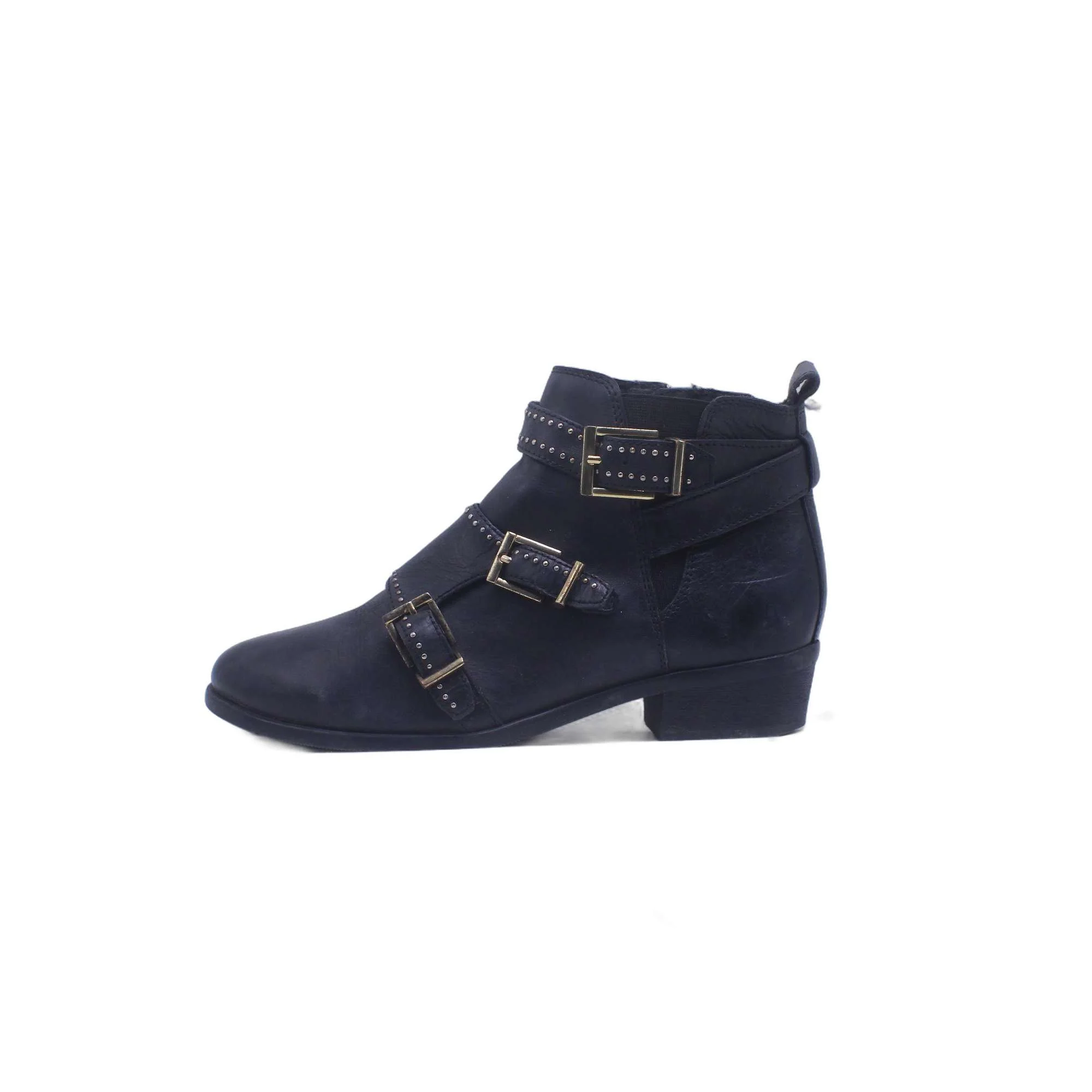 Bronx Studded Leather Ankle Bootie - Image 3