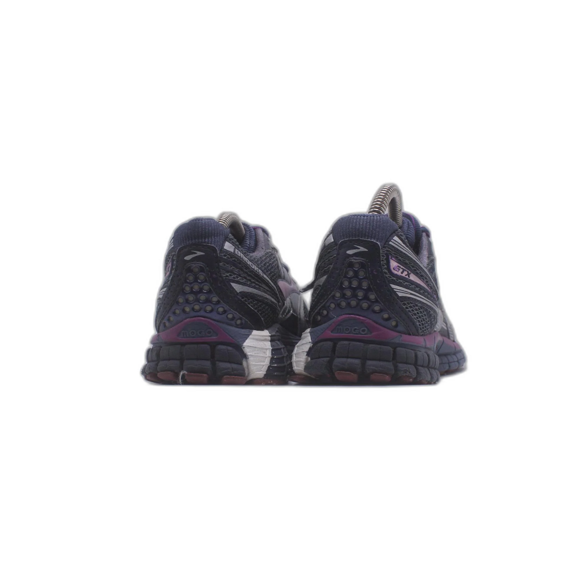 Brooks Adrenaline GTX Gore-Tex Gray/Purple Sneaker - Image 4