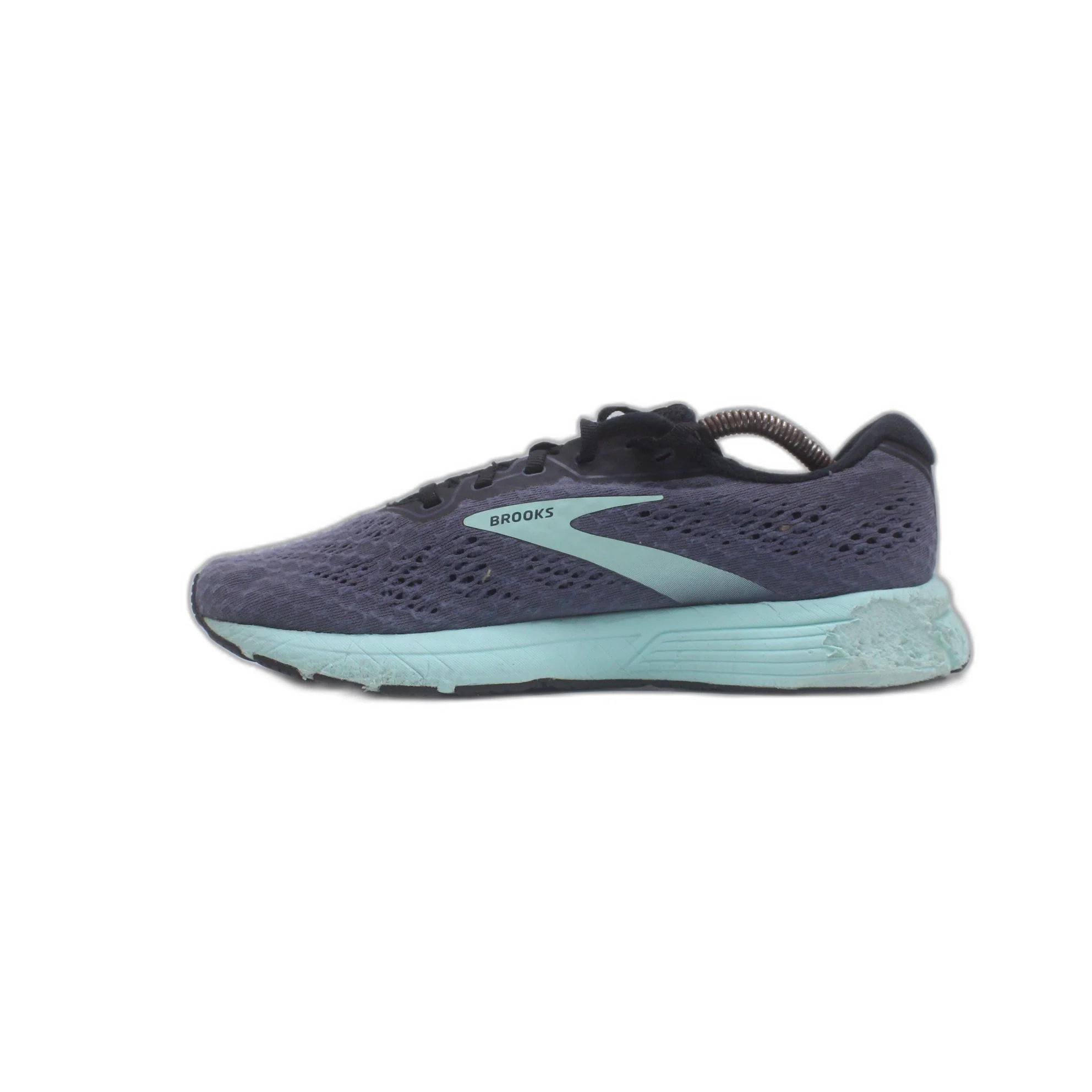 Brooks Anthem 4 Women’s Blue Aqua Running Shoe - Image 2