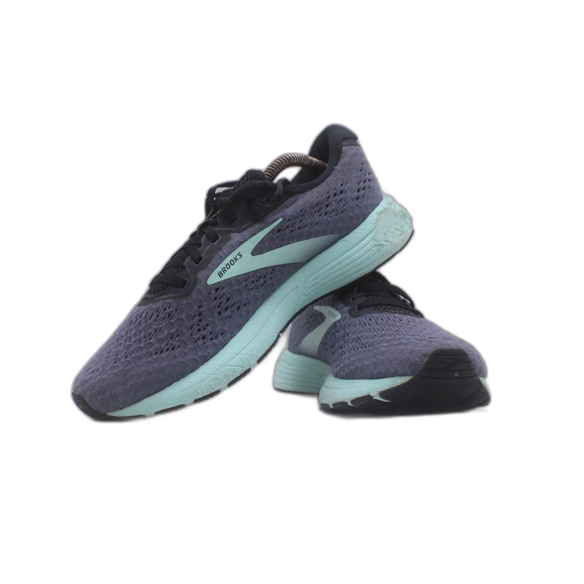 Brooks Anthem 4 Women’s Blue Aqua Running Shoe - Image 5