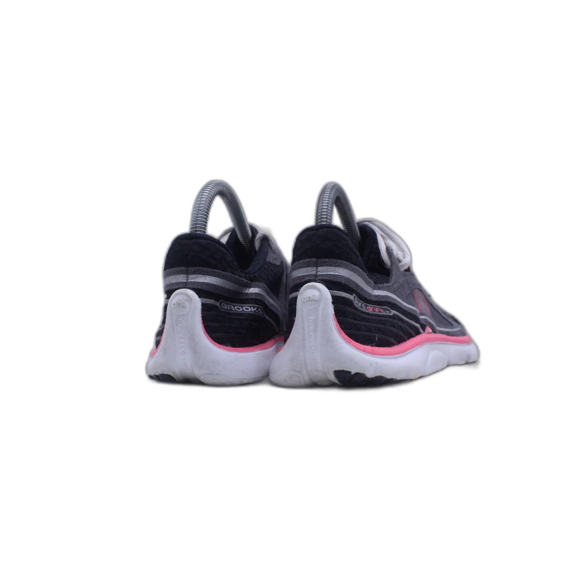 Brooks Pure Drift Black Pink Lightweight Running Shoes - Image 4