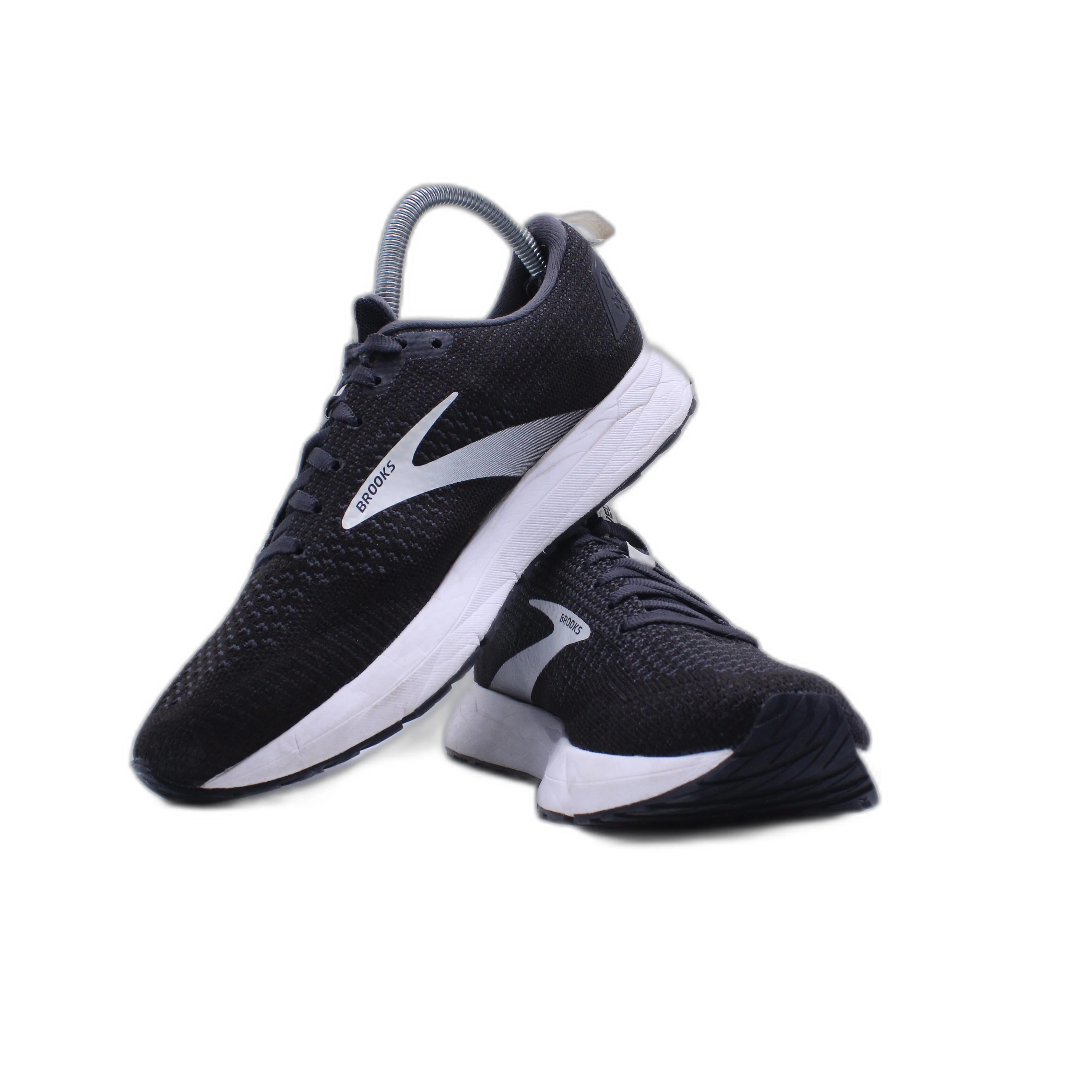 Brooks Women's Revel 4 Black White Athletic Running Sneaker - Image 3
