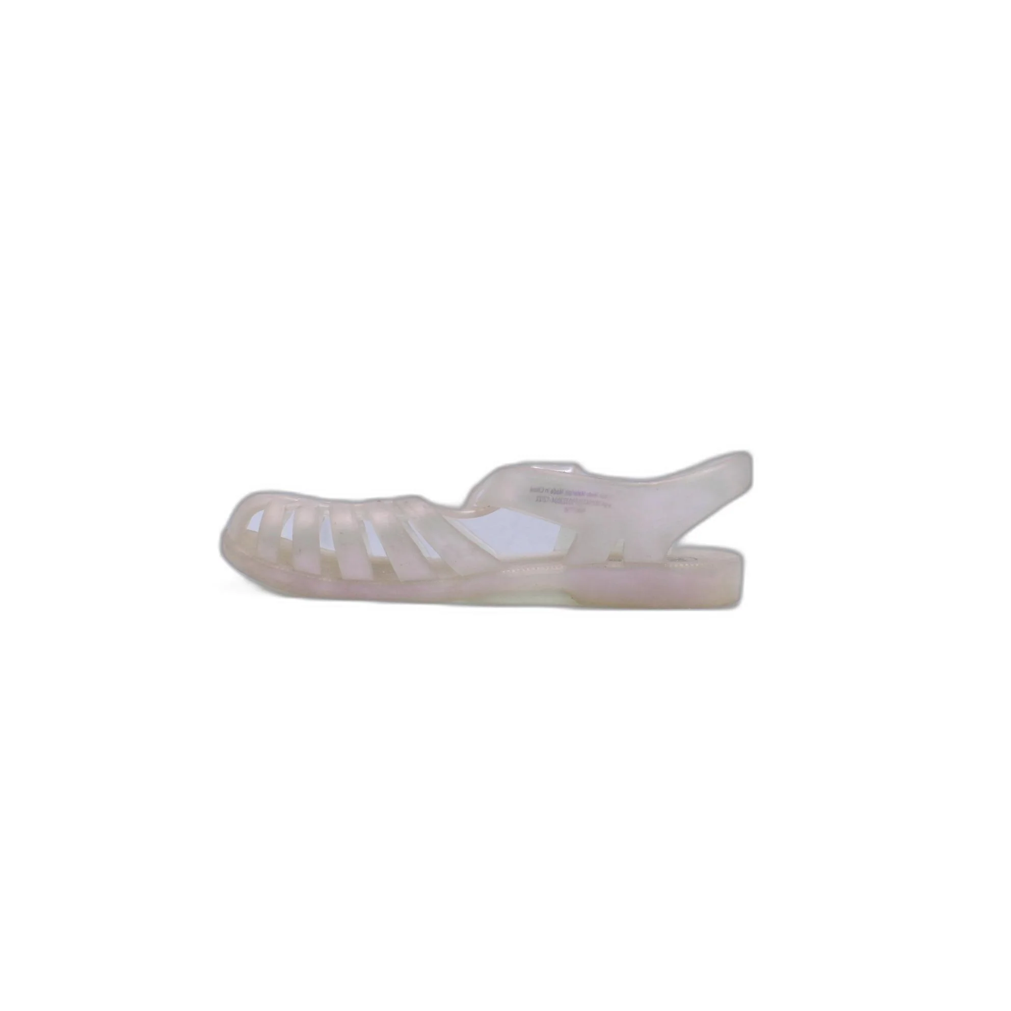 Cat & Jack Iridescent Pearl Jelly Mary Jane Sandal - Image 3