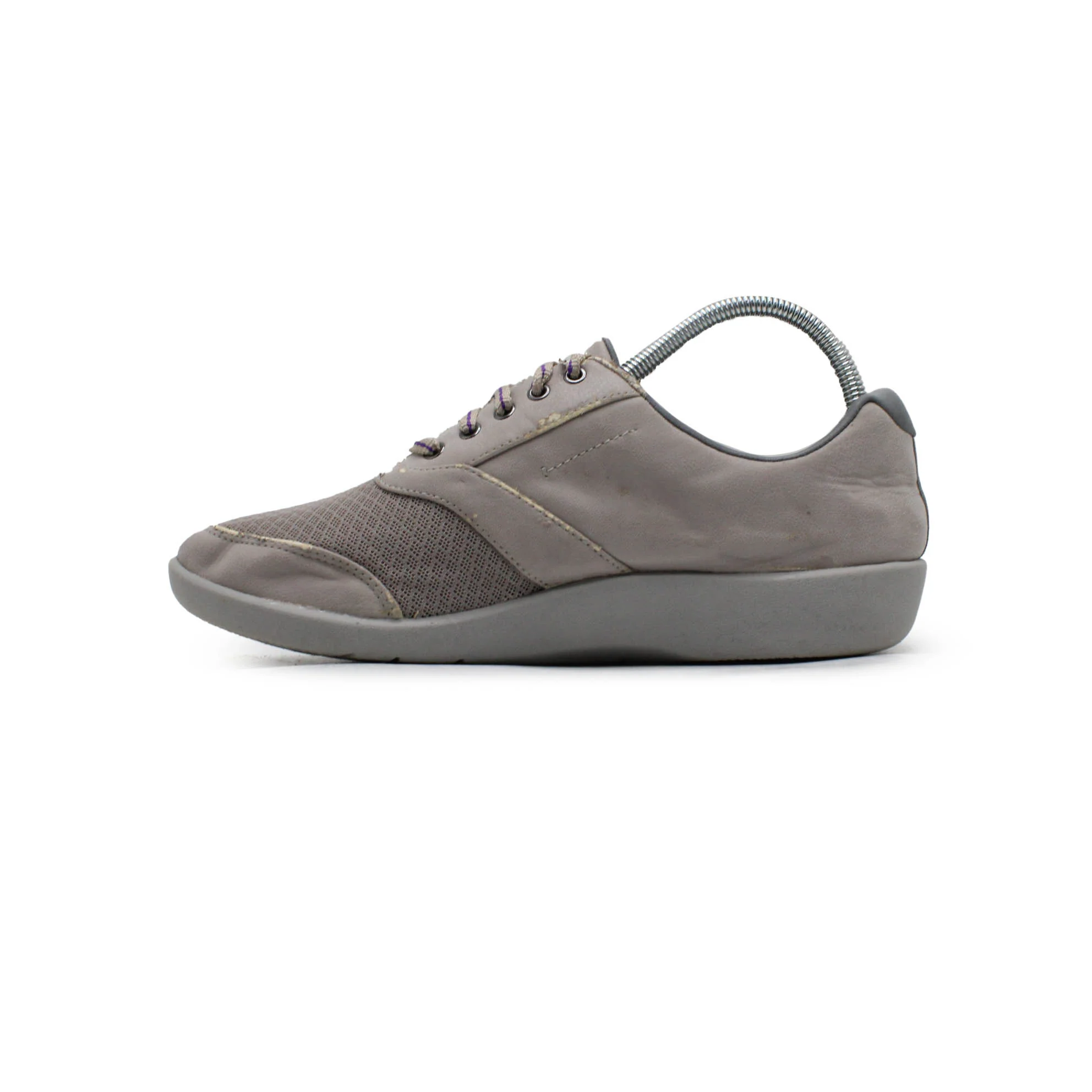 Clarks Grey Casual Shoe - Image 3