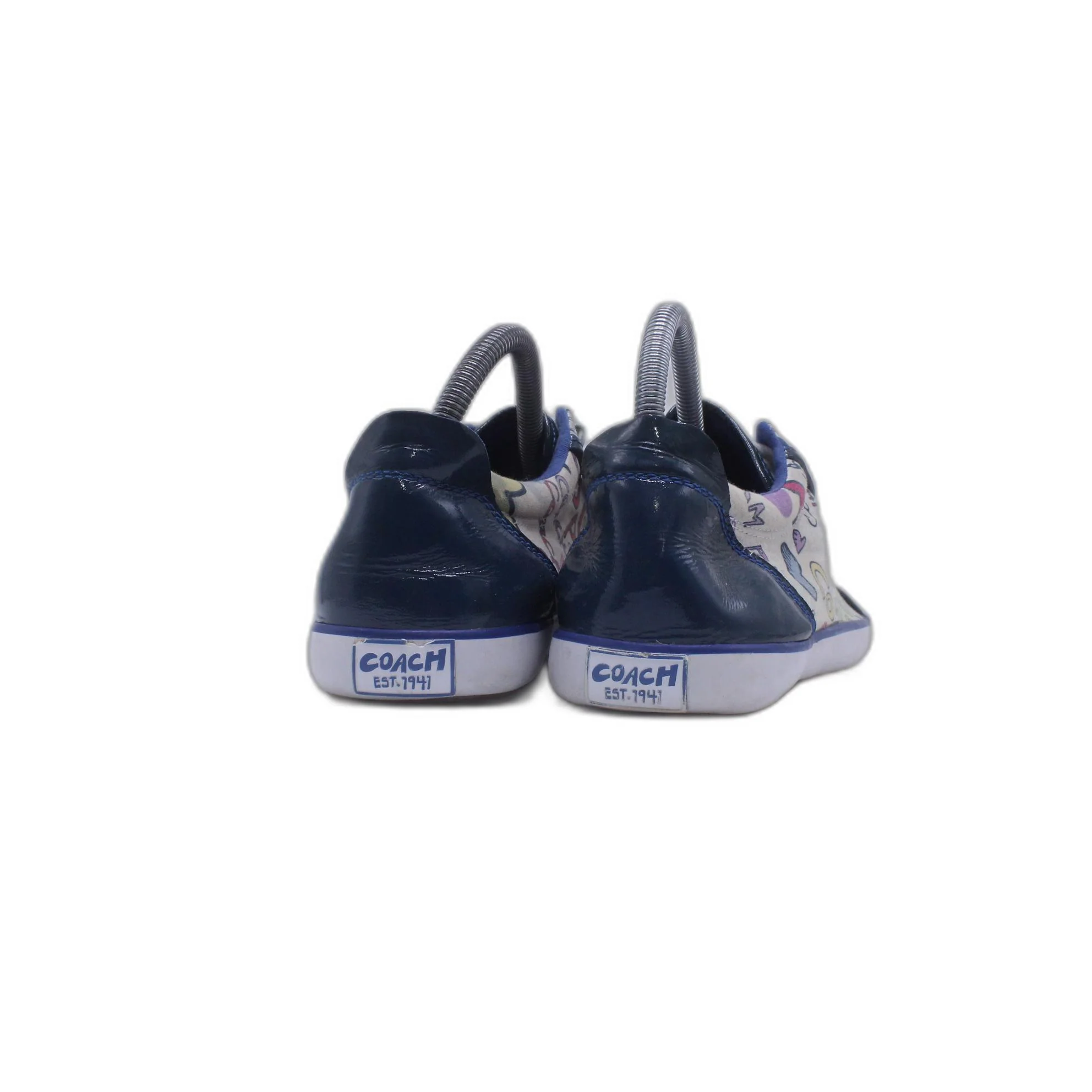 Coach Barrett Poppy Multicolor Lace Up Shoe - Image 4