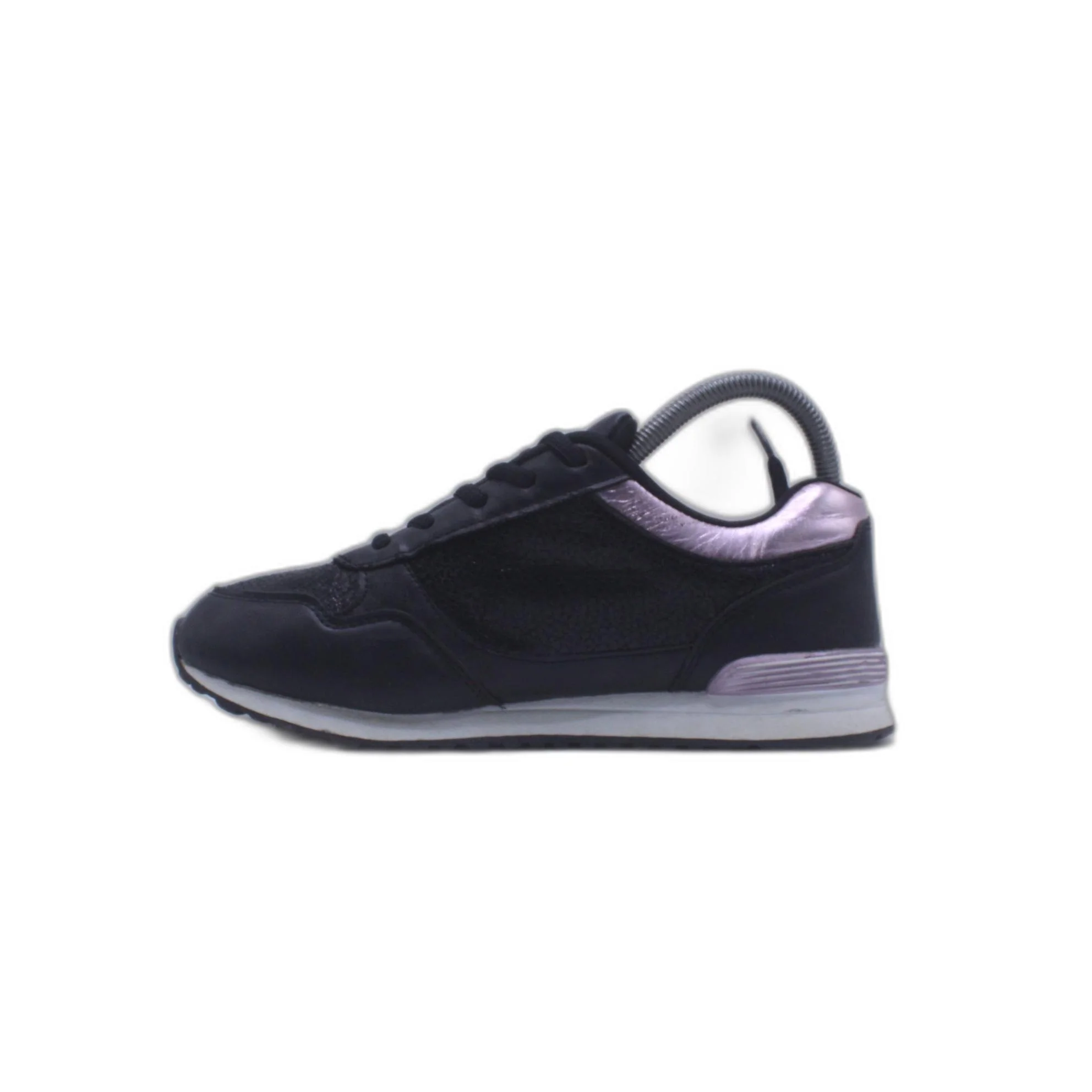 Creek Black Leather Women Shoe - Image 2