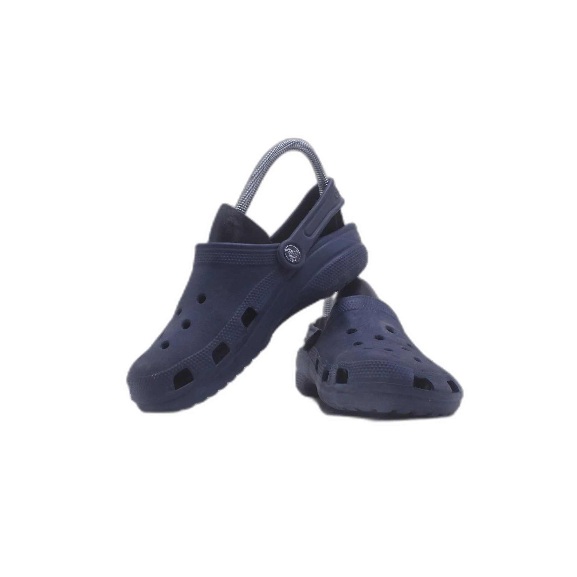 Crocs Classic Blue Slip-on Clog Shoes - Image 3