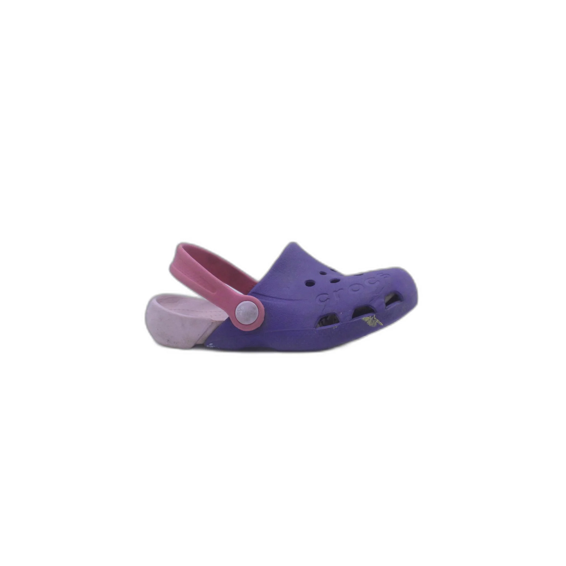 CROCS Electro Classic Clog Pink Purple Slip On Sandals