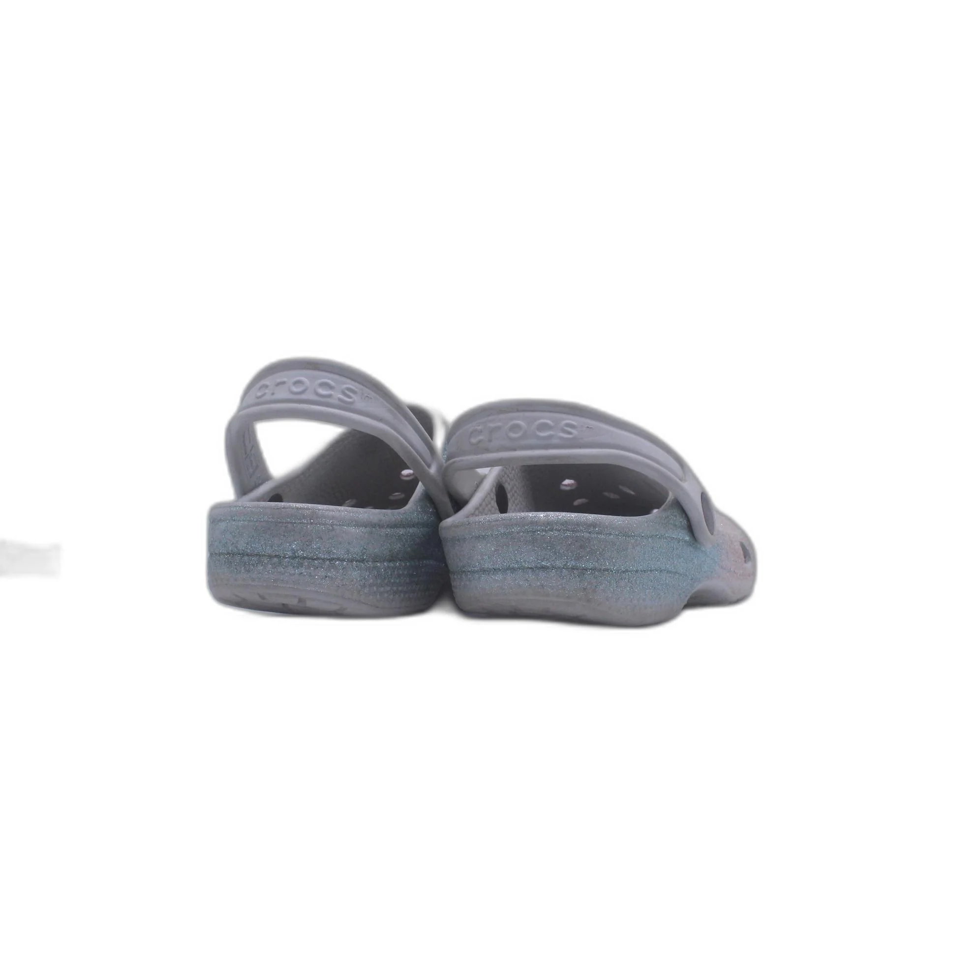 Crocs  Silver Slip on Comfy Lightweight - Image 3
