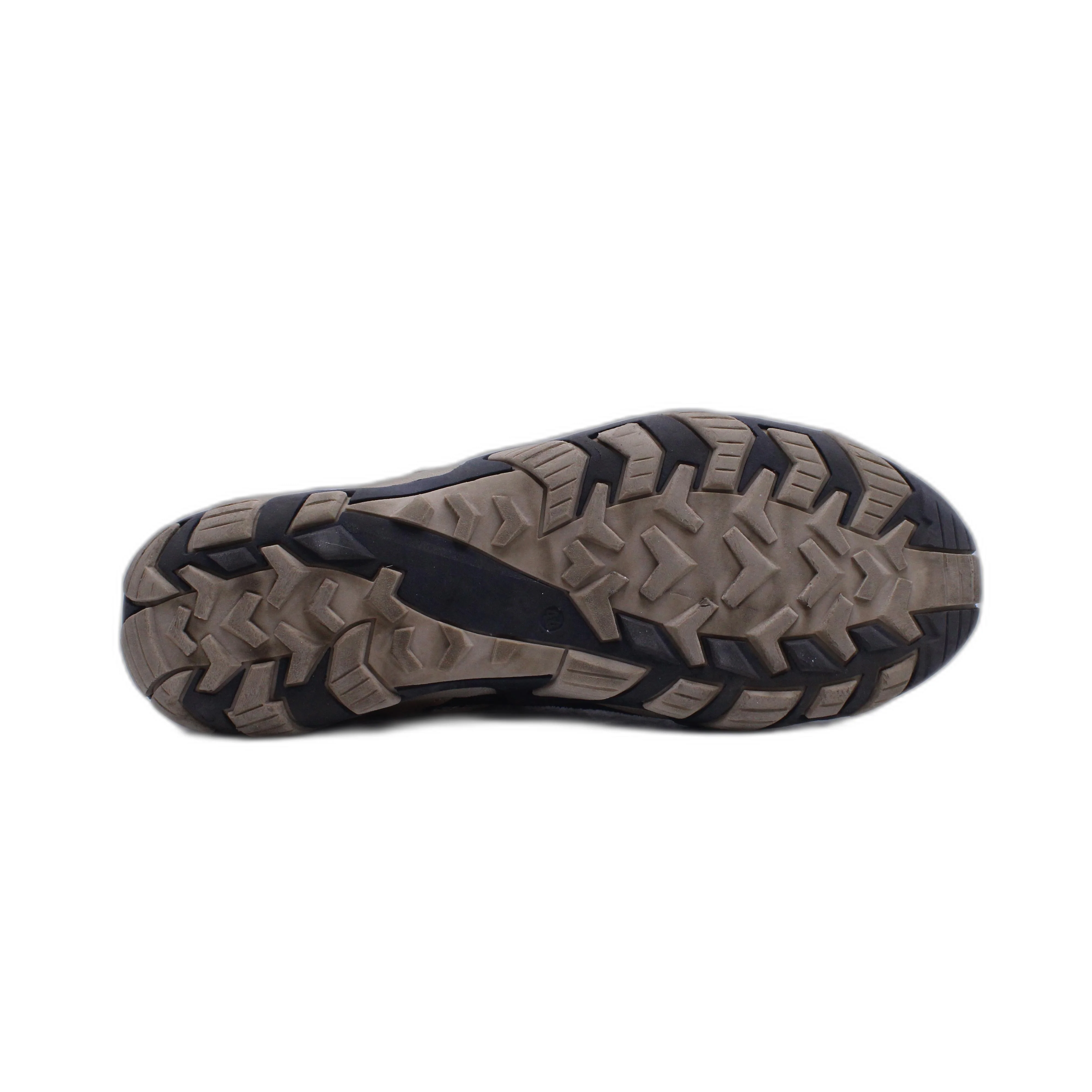 Ecco Brown Receptor Leather Mesh Drawstring Hiking Shoes - Image 5
