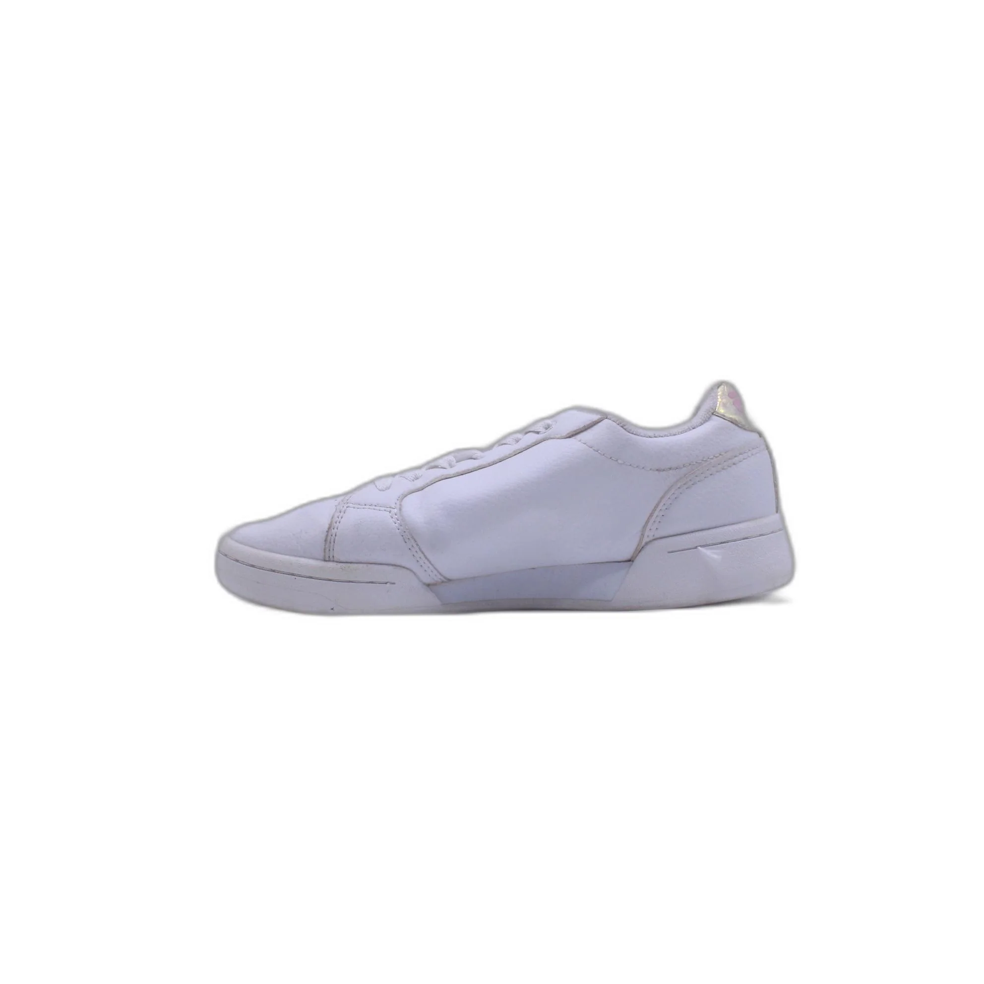 FILA AMANT LOW SILVER WHITE CLASSIC LOW TOP LACE UP SNEAKERS - Image 2