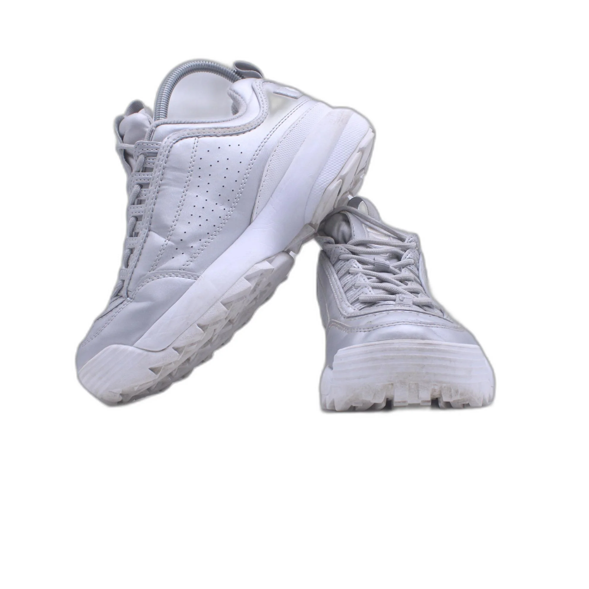 Fila Disruptor 2 Shoes Silver Sneakers - Image 4