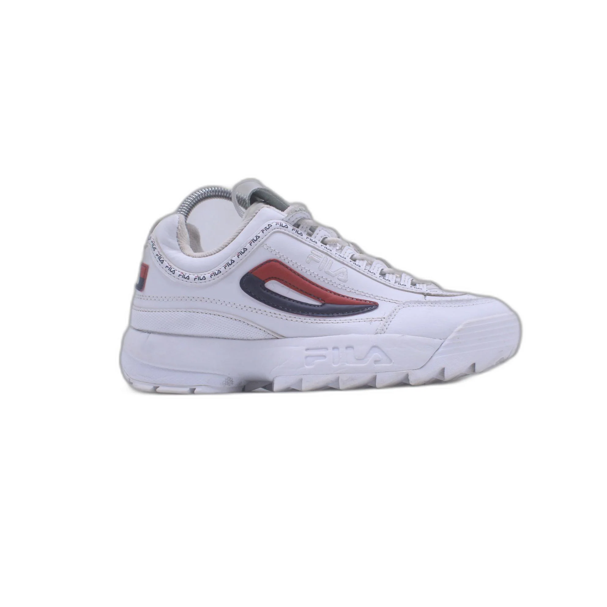 Fila Disruptor II 3D Embroider Femmes Blanc Basket Shoe