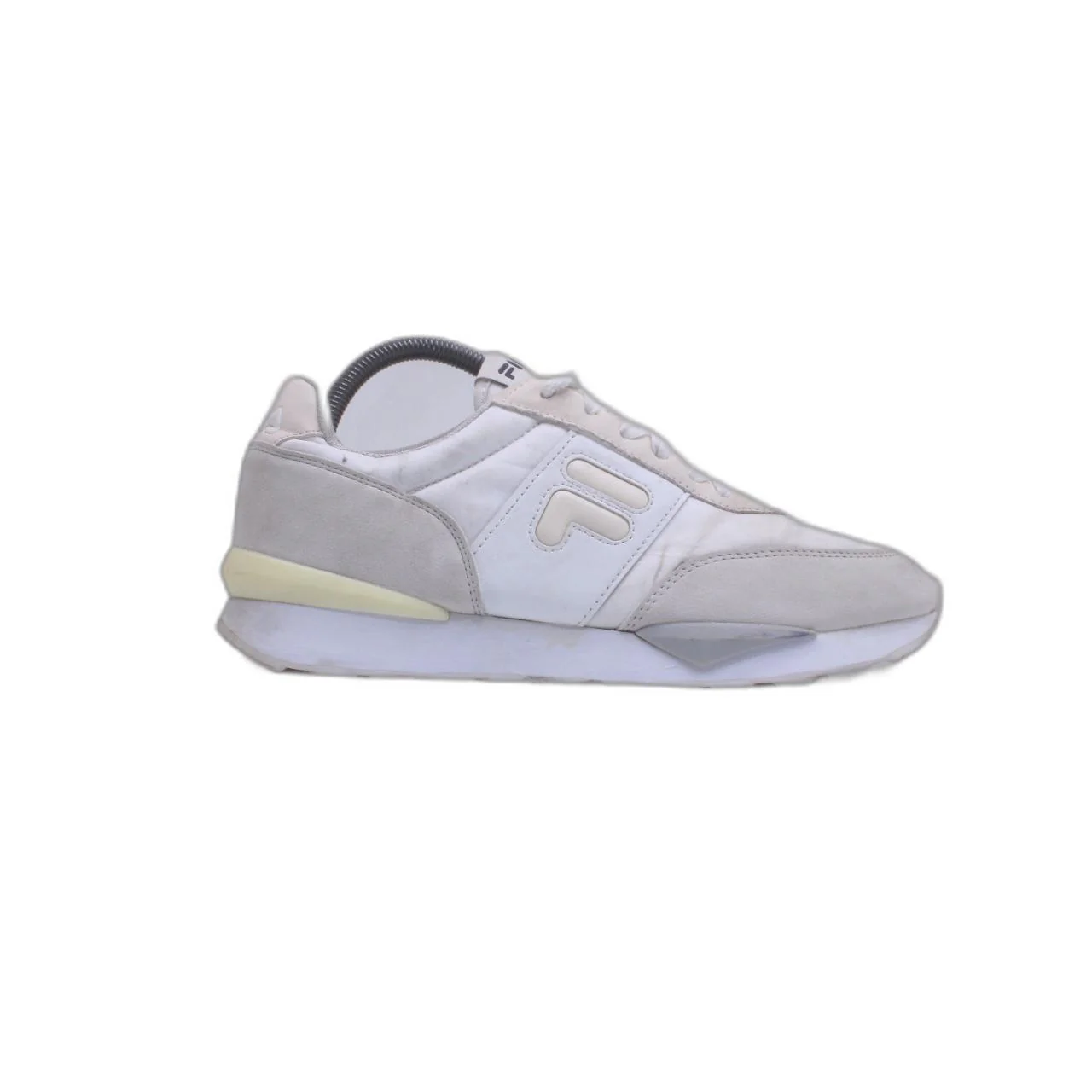 Fila Orbit Low White Patent Leather Sneaker