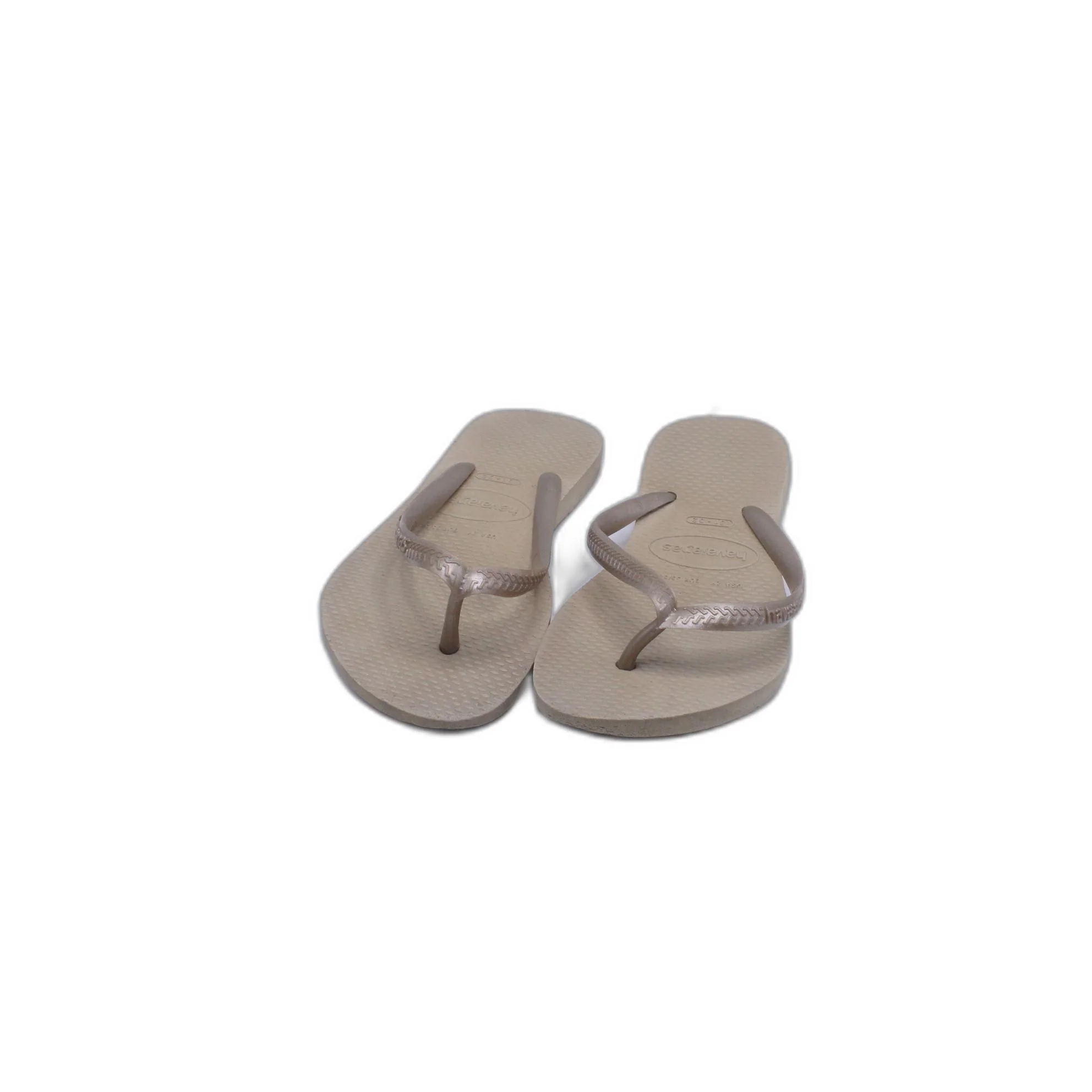 Havanas Flip Flops Gold/Tan Synthetic Women - Image 3
