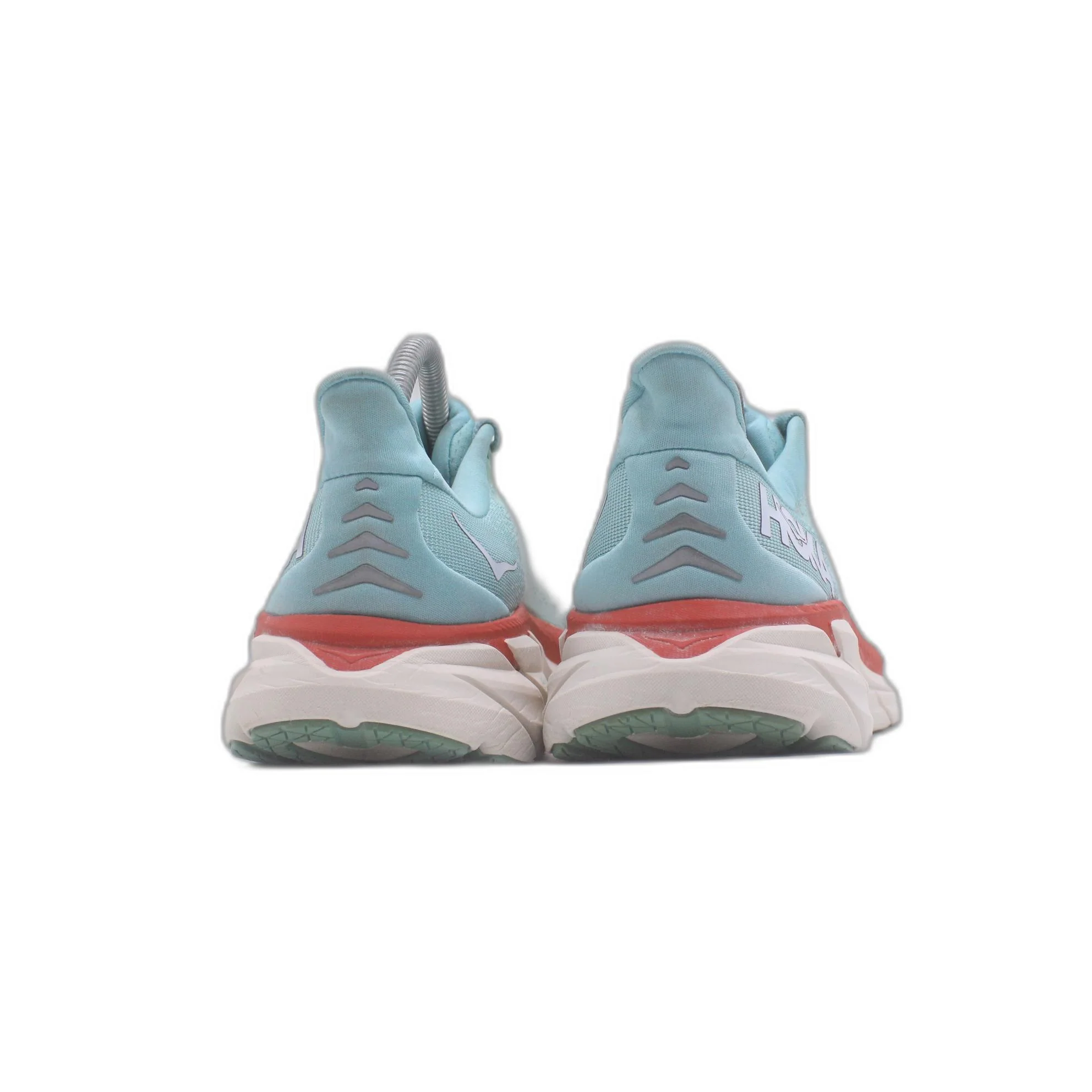 Hoka Clifton 8 Lace-Up Low-Top Running Mesh Womens Trainers - Image 4