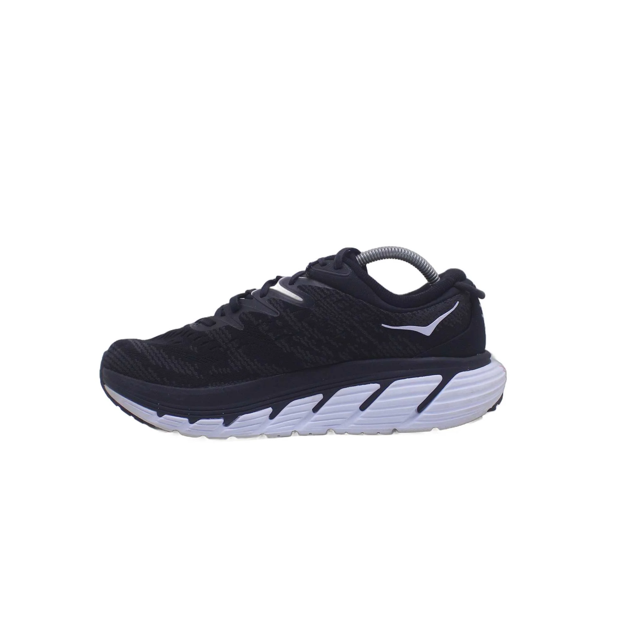 Hoka One One Mens Gaviota 4 Black Running Shoe - Image 2