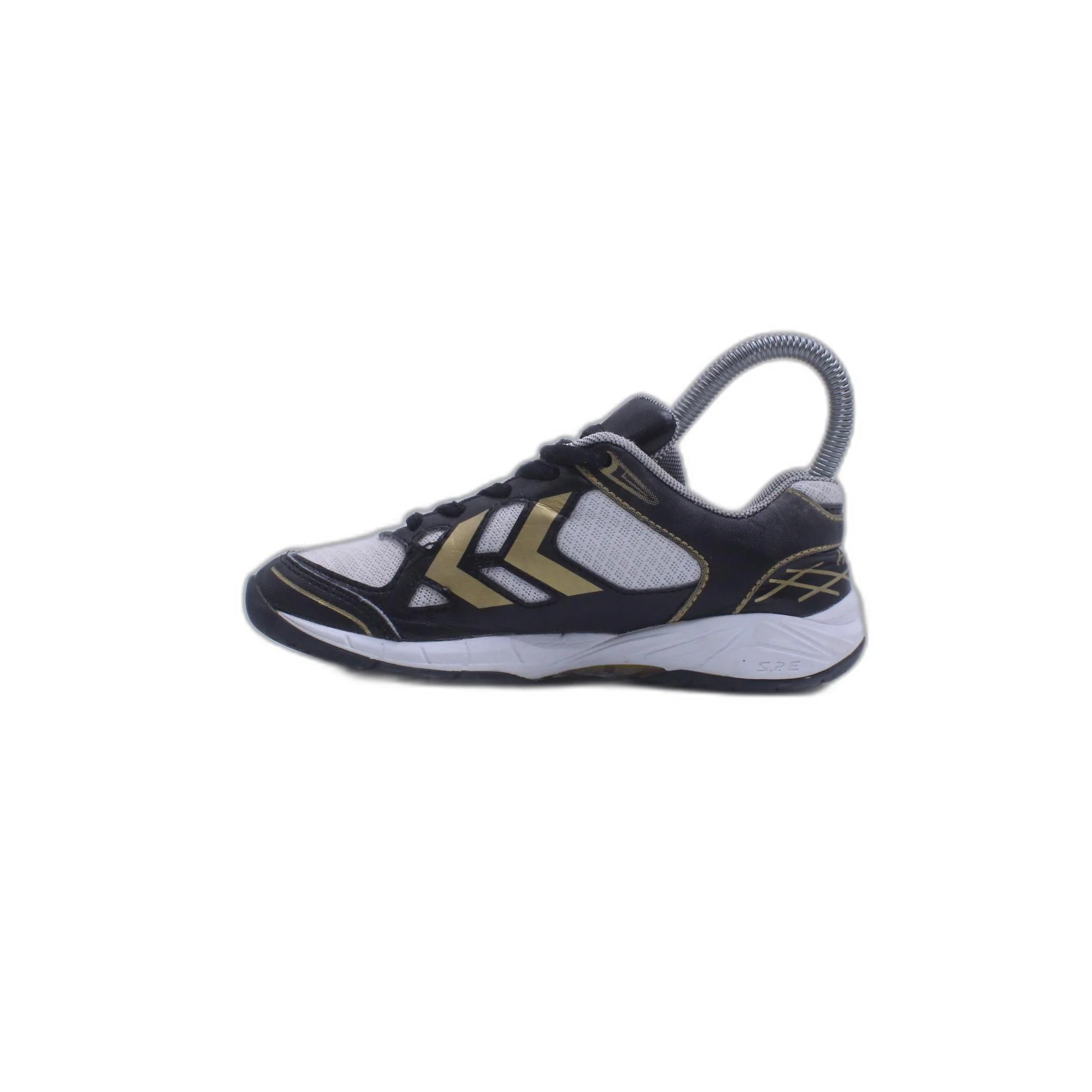 Humell Damen Sneaker Sportschuhe Gr. 35 Schwarz-Gold Neu - Image 2